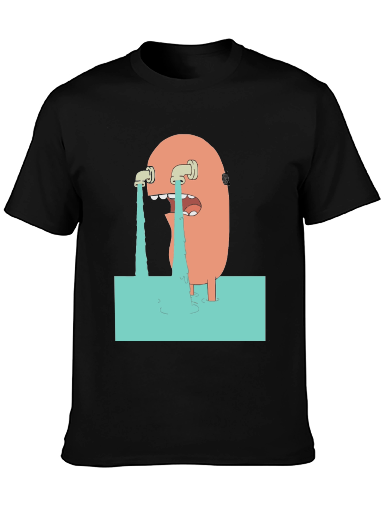 Tears of a Cartoon Black T-Shirt