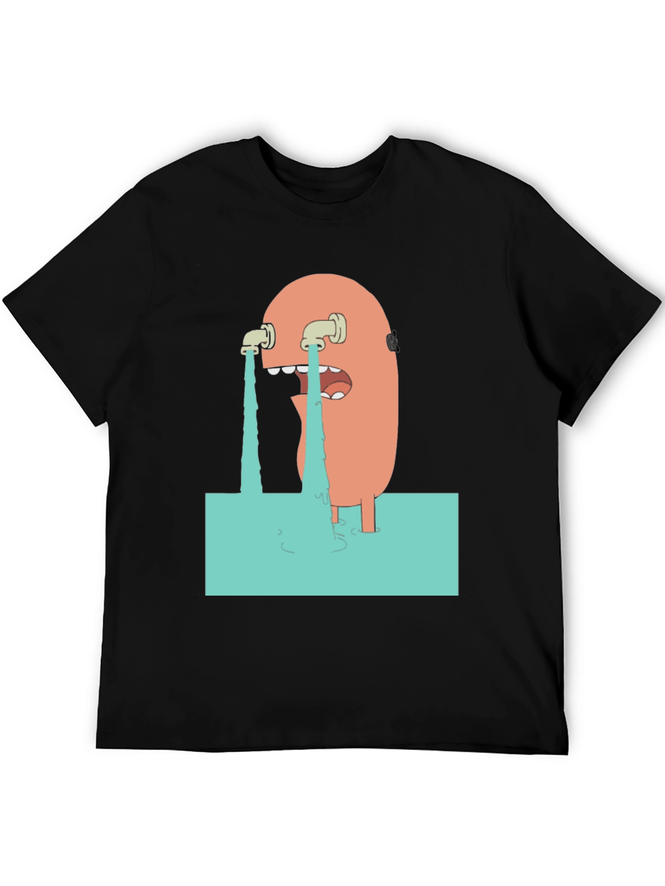 Tears of a Cartoon Black T-Shirt
