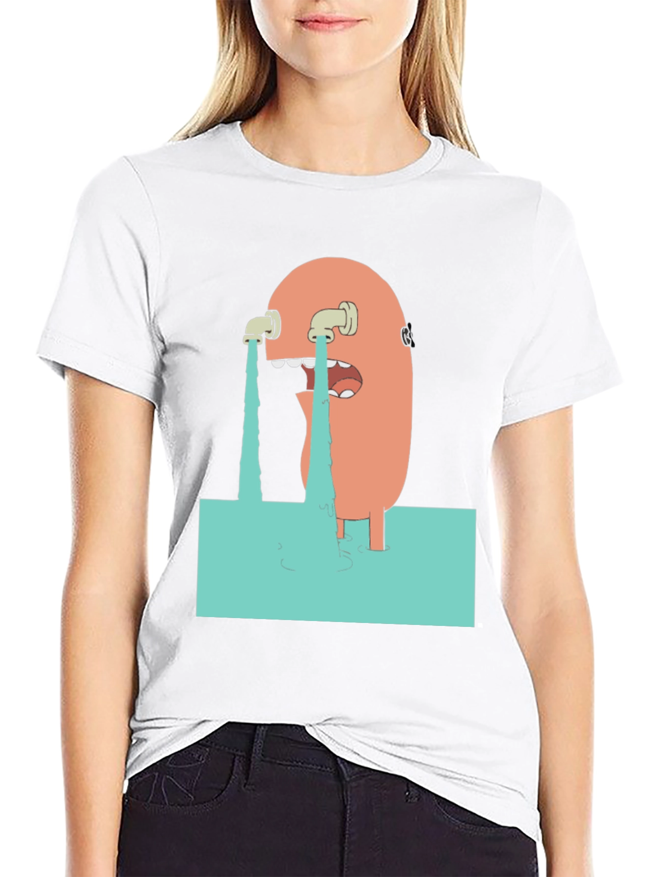 Tears of a Cartoon Black T-Shirt