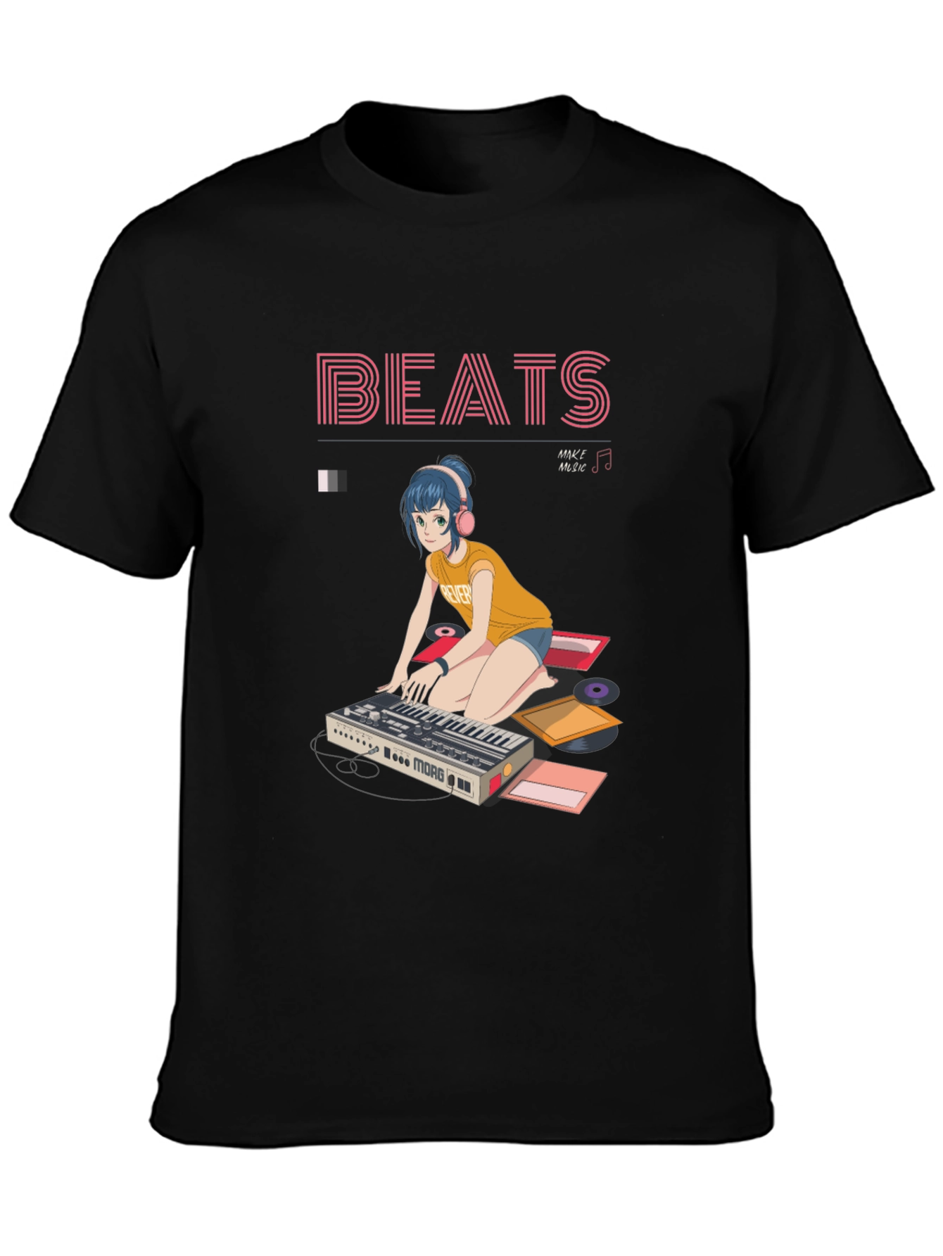Beats Anime T-Shirt