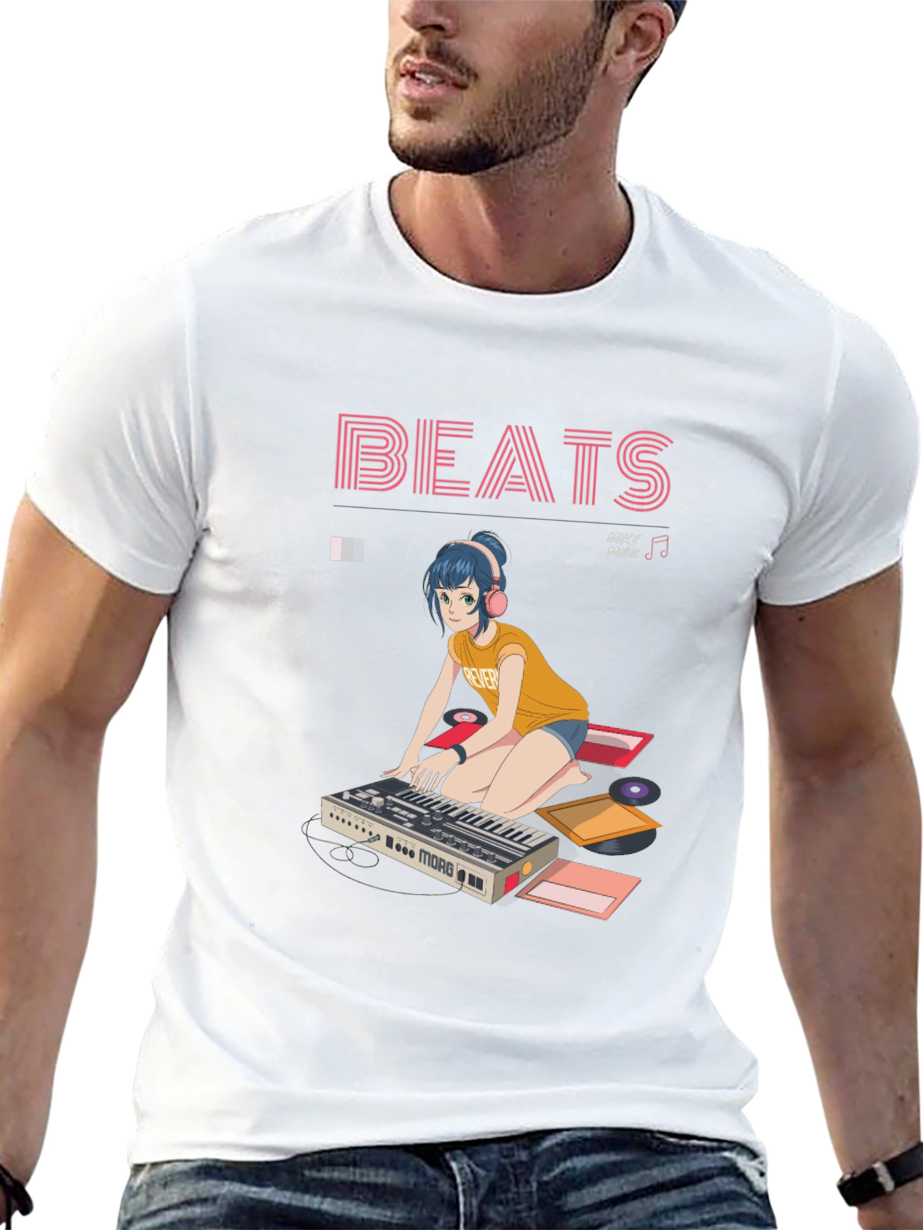 Beats Anime T-Shirt