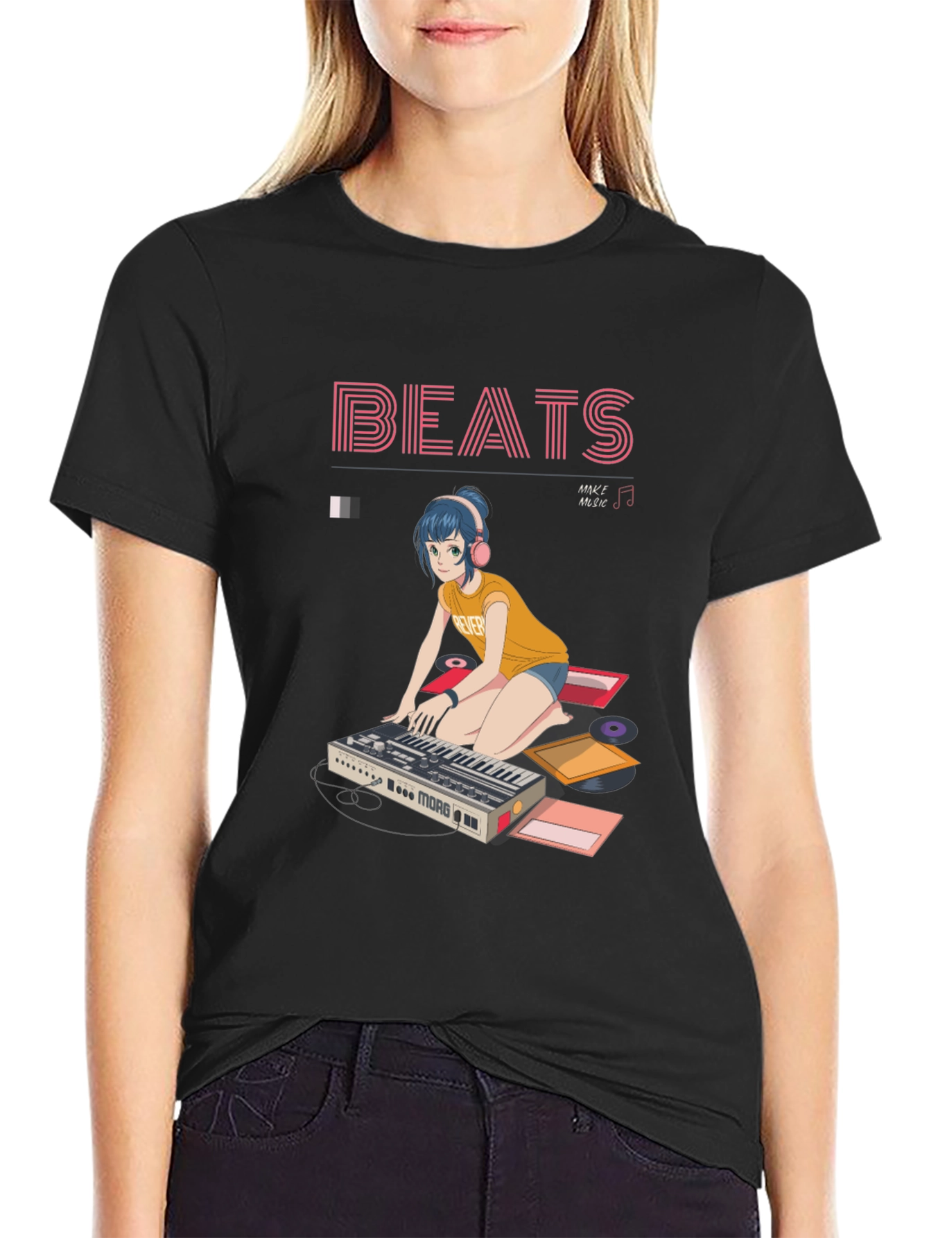 Beats Anime T-Shirt