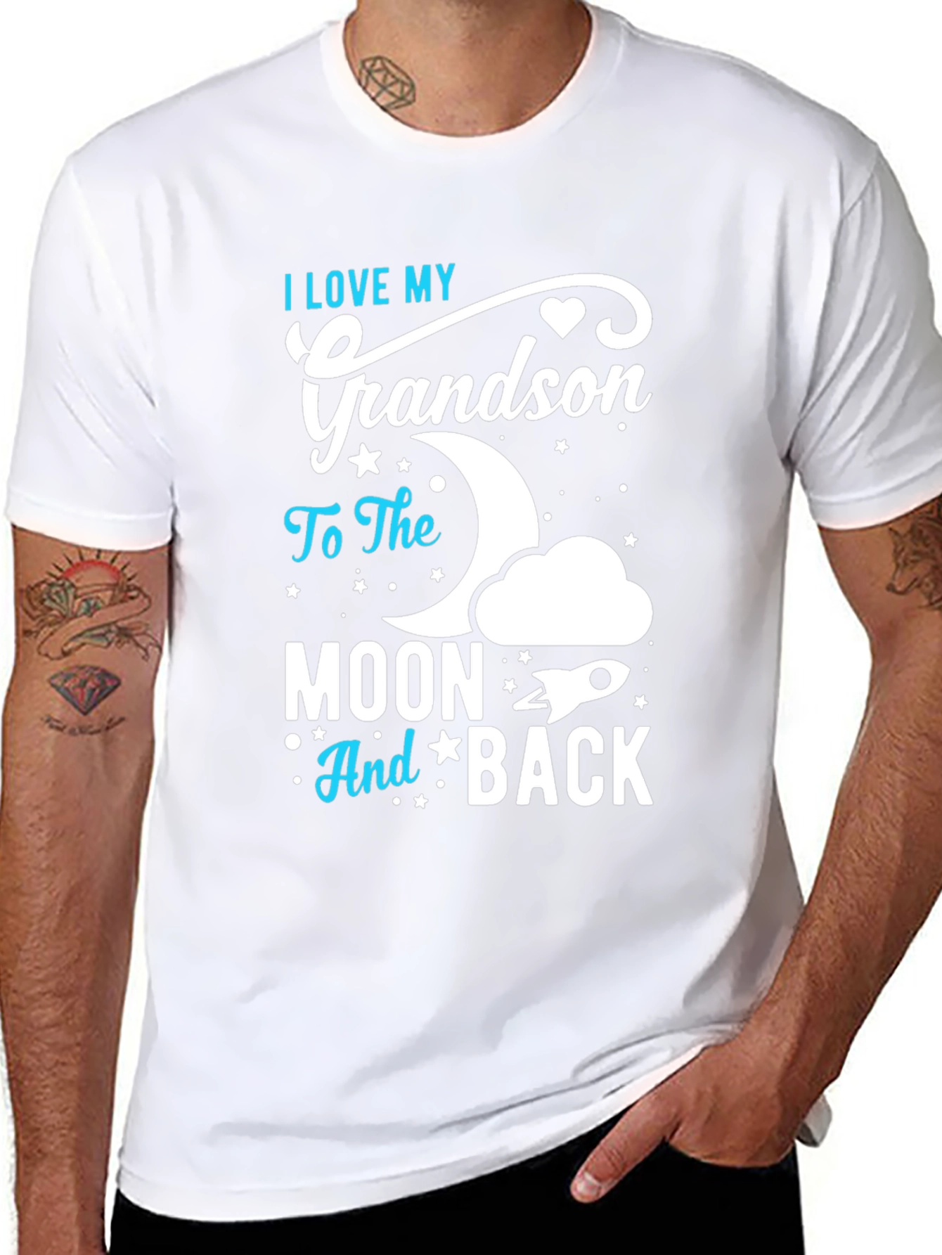 I Love My Grandson T-Shirt
