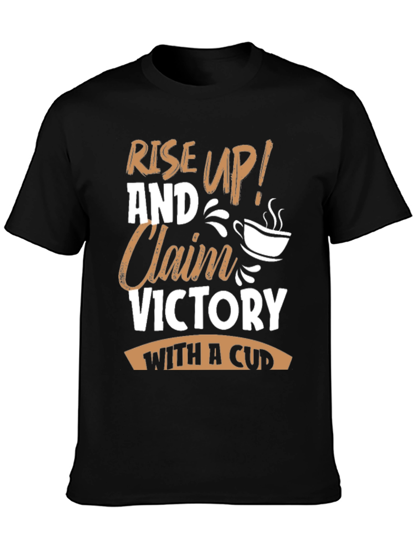 Rise Up Victory Coffee Graphic Tee