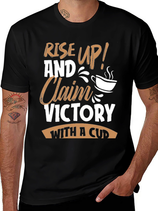 Rise Up Victory Coffee Graphic Tee