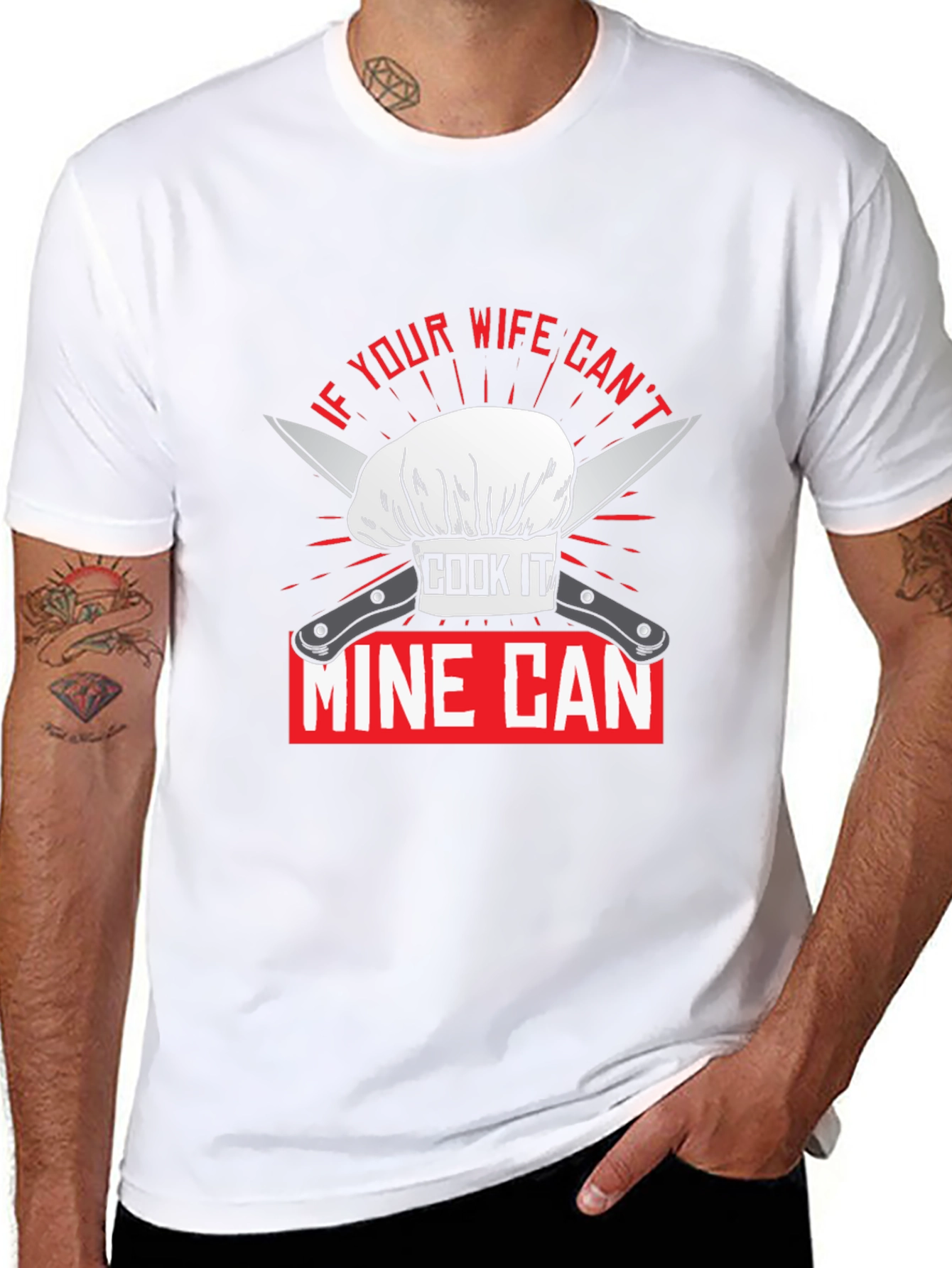 Funny Chef Wife Cook T-Shirt