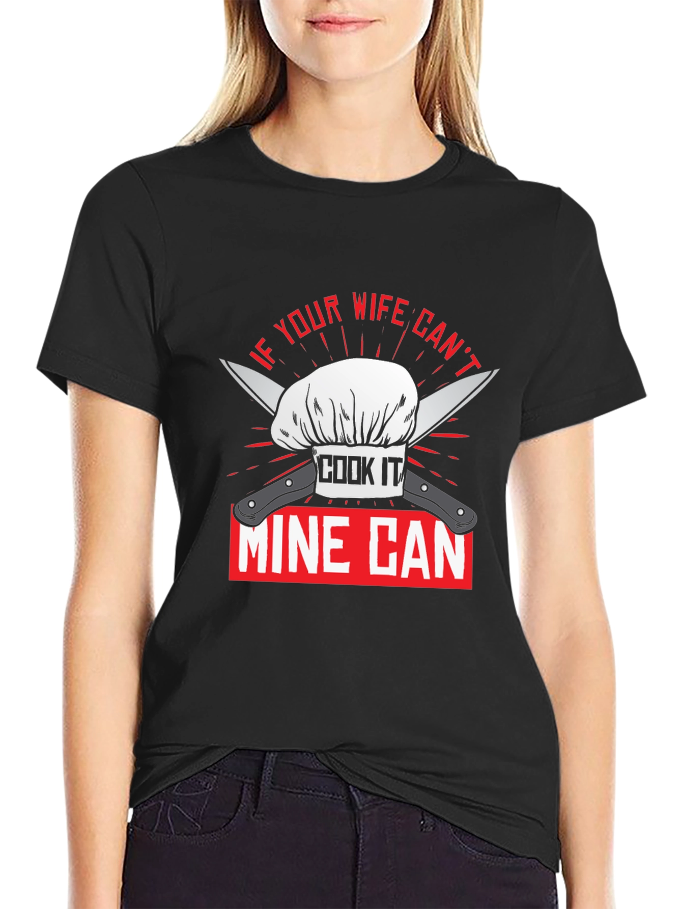 Funny Chef Wife Cook T-Shirt