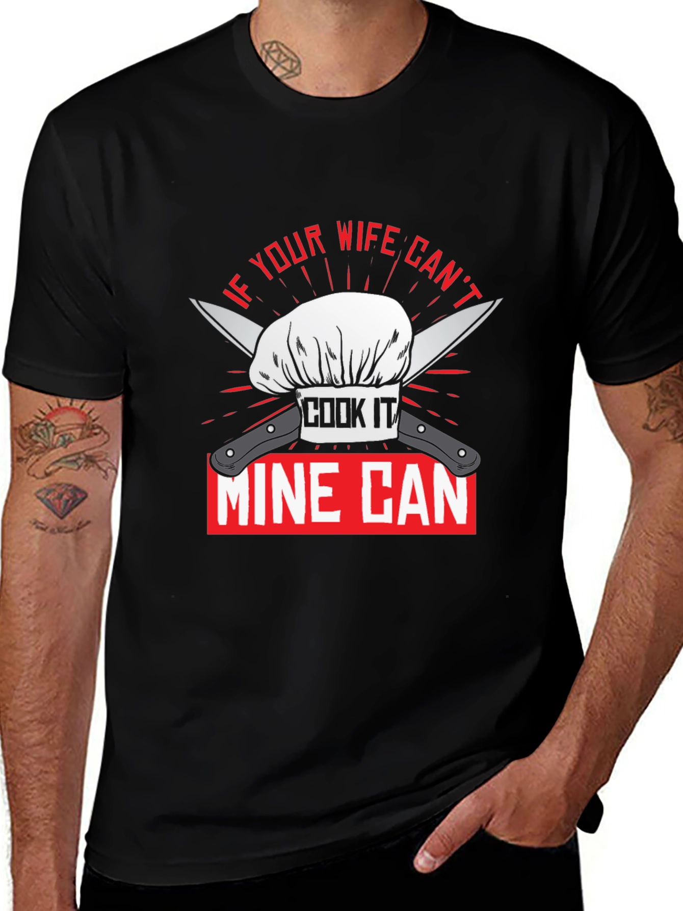 Funny Chef Wife Cook T-Shirt