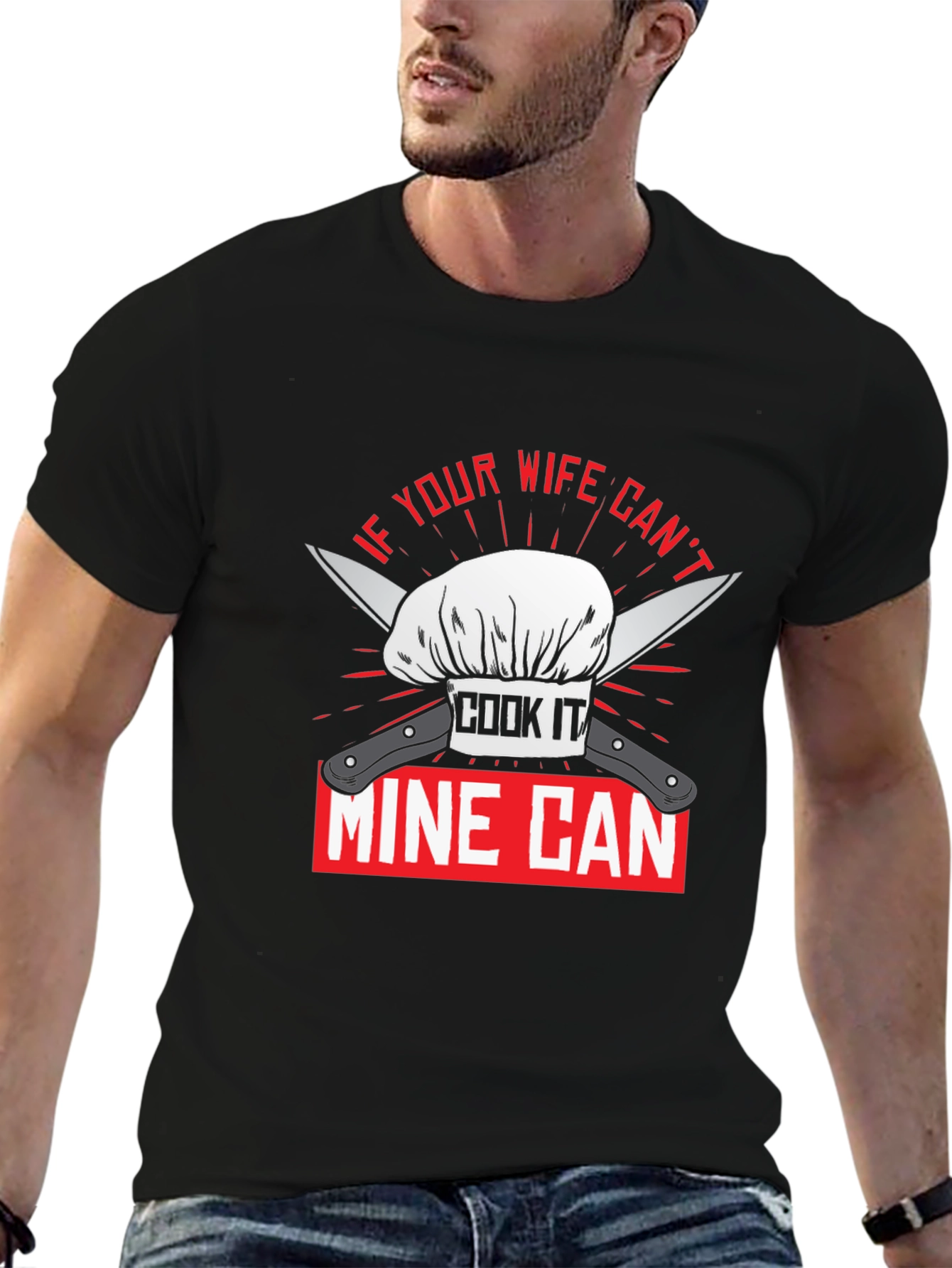 Funny Chef Wife Cook T-Shirt