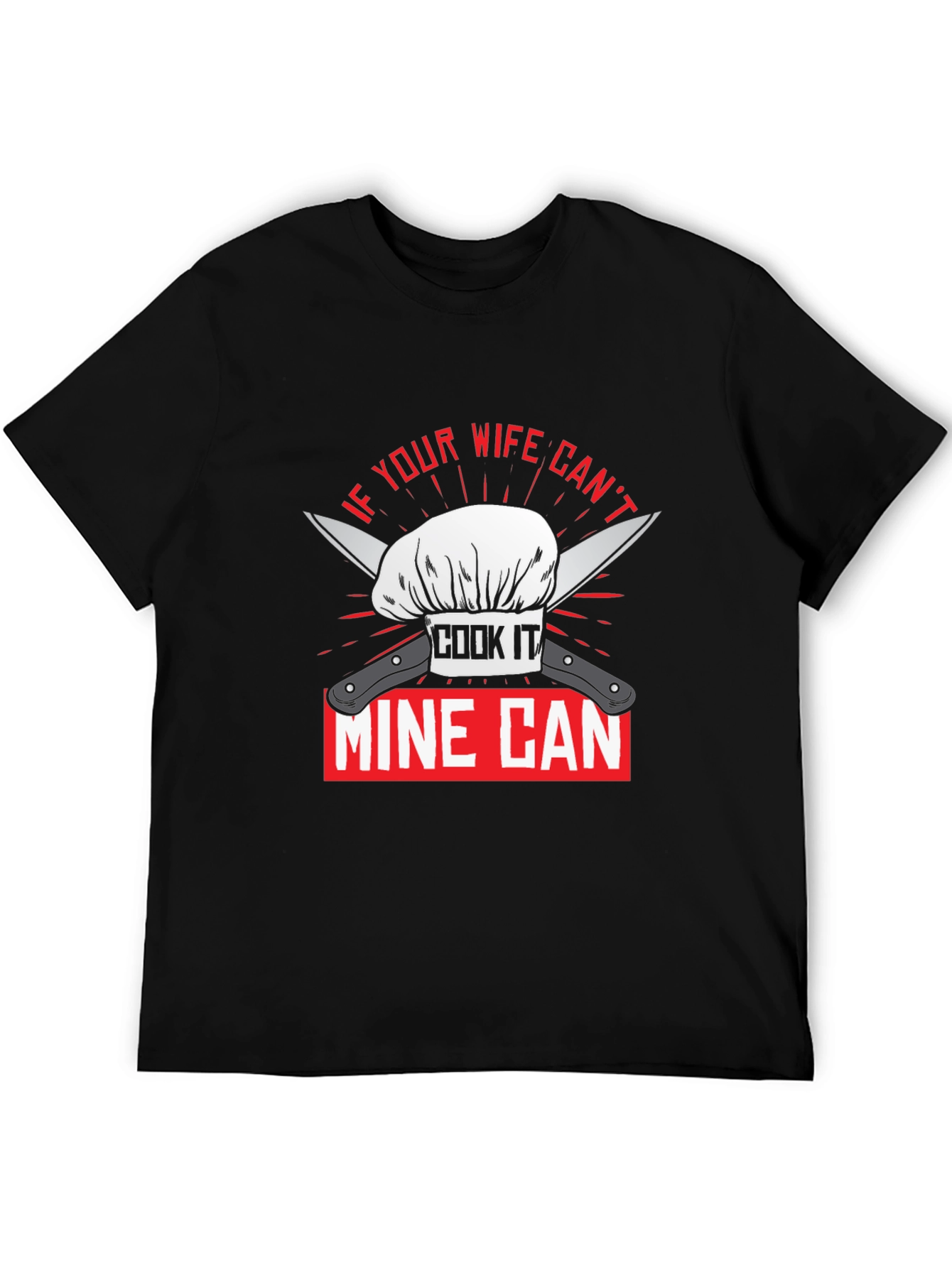 Funny Chef Wife Cook T-Shirt