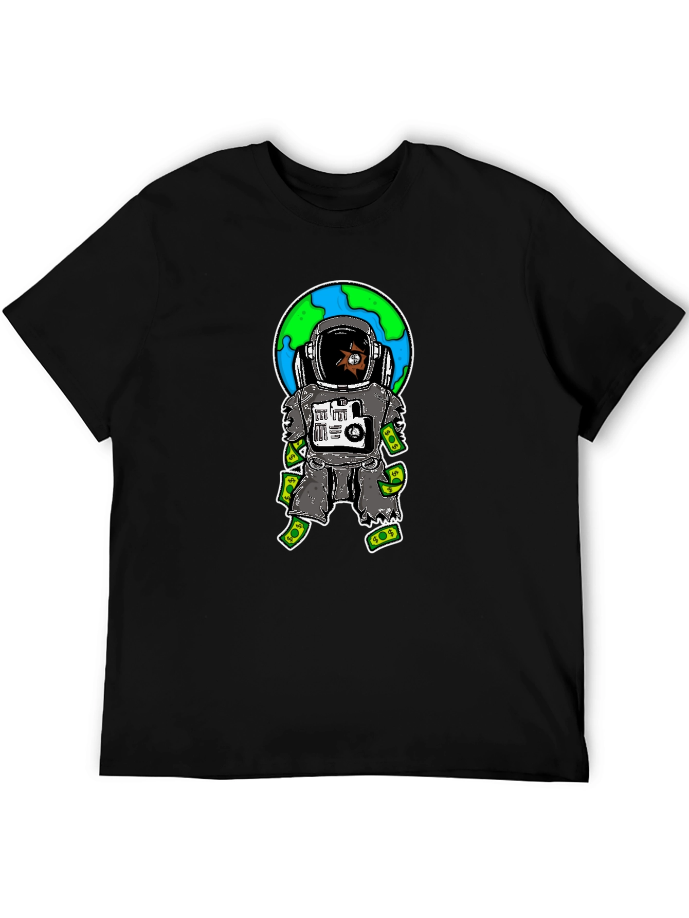 Astronaut Money Graphic Tee