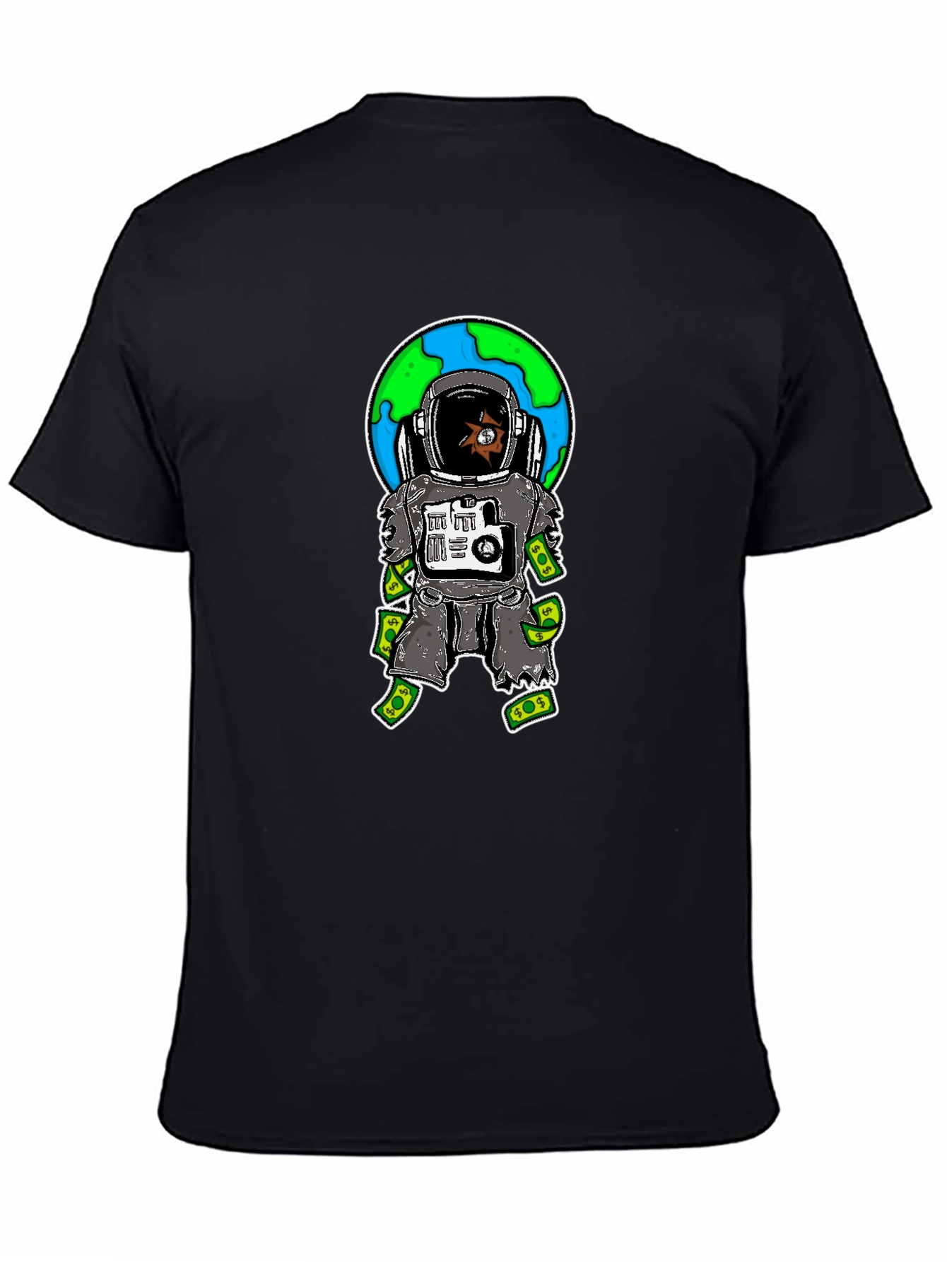 Astronaut Money Graphic Tee