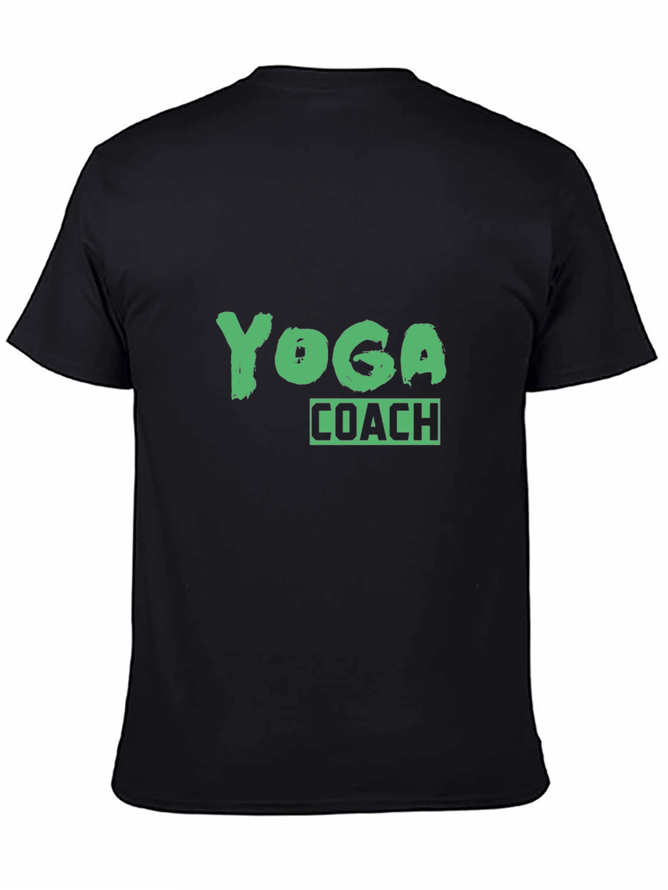 Yoga Coach Black T-Shirt