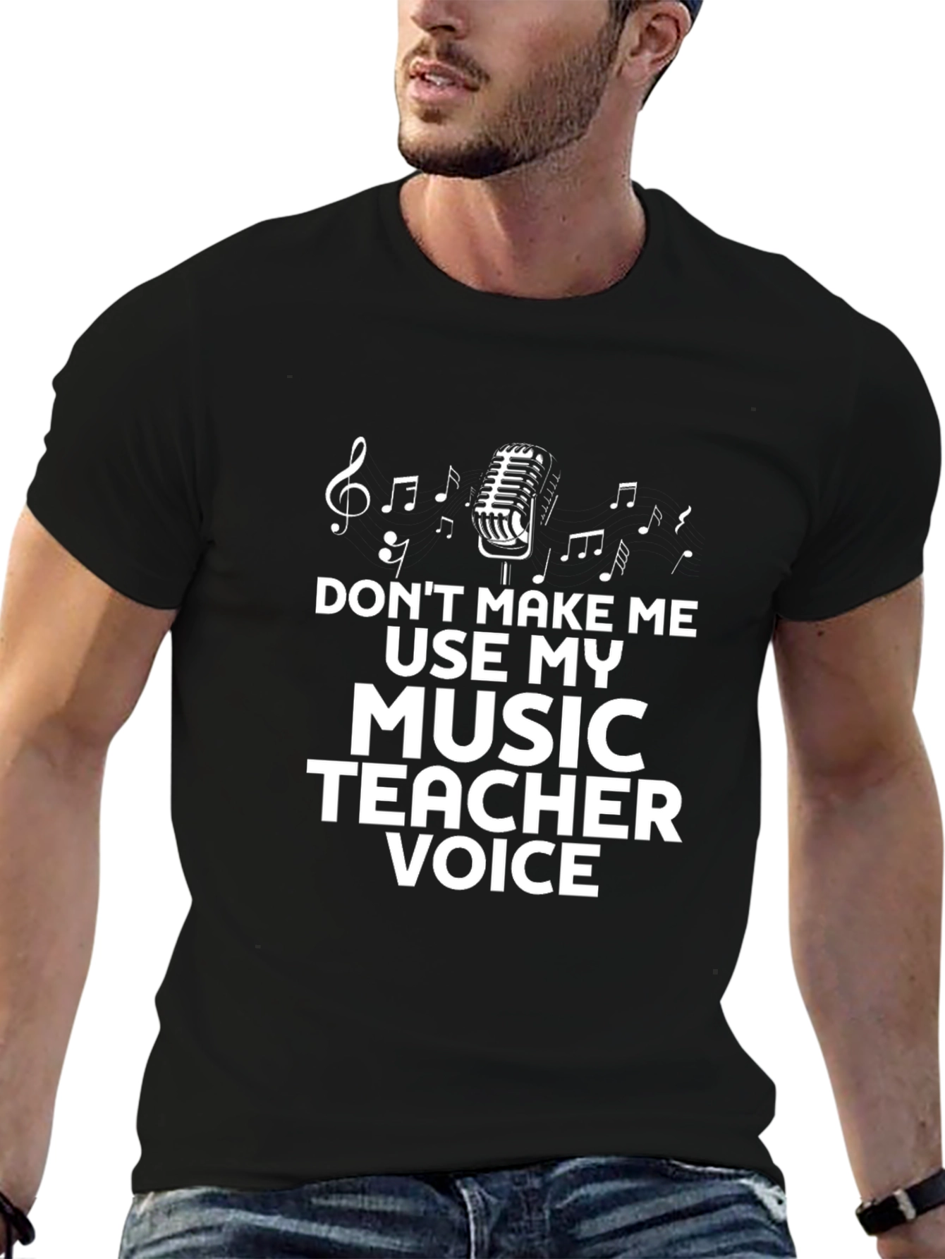 Music Teacher Voice T-Shirt - Funny Musician Tee