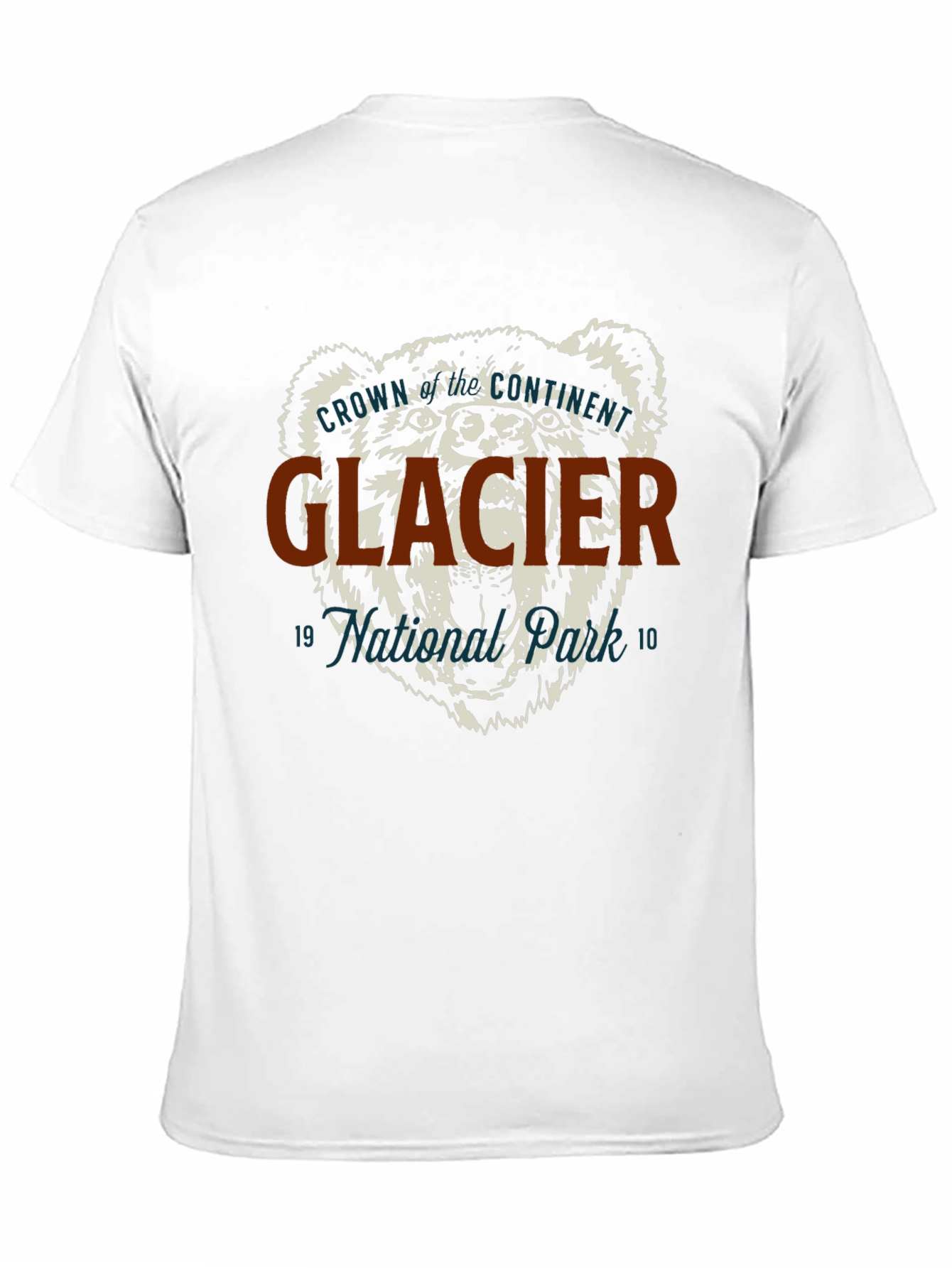 Glacier National Park Bear Graphic T-Shirt