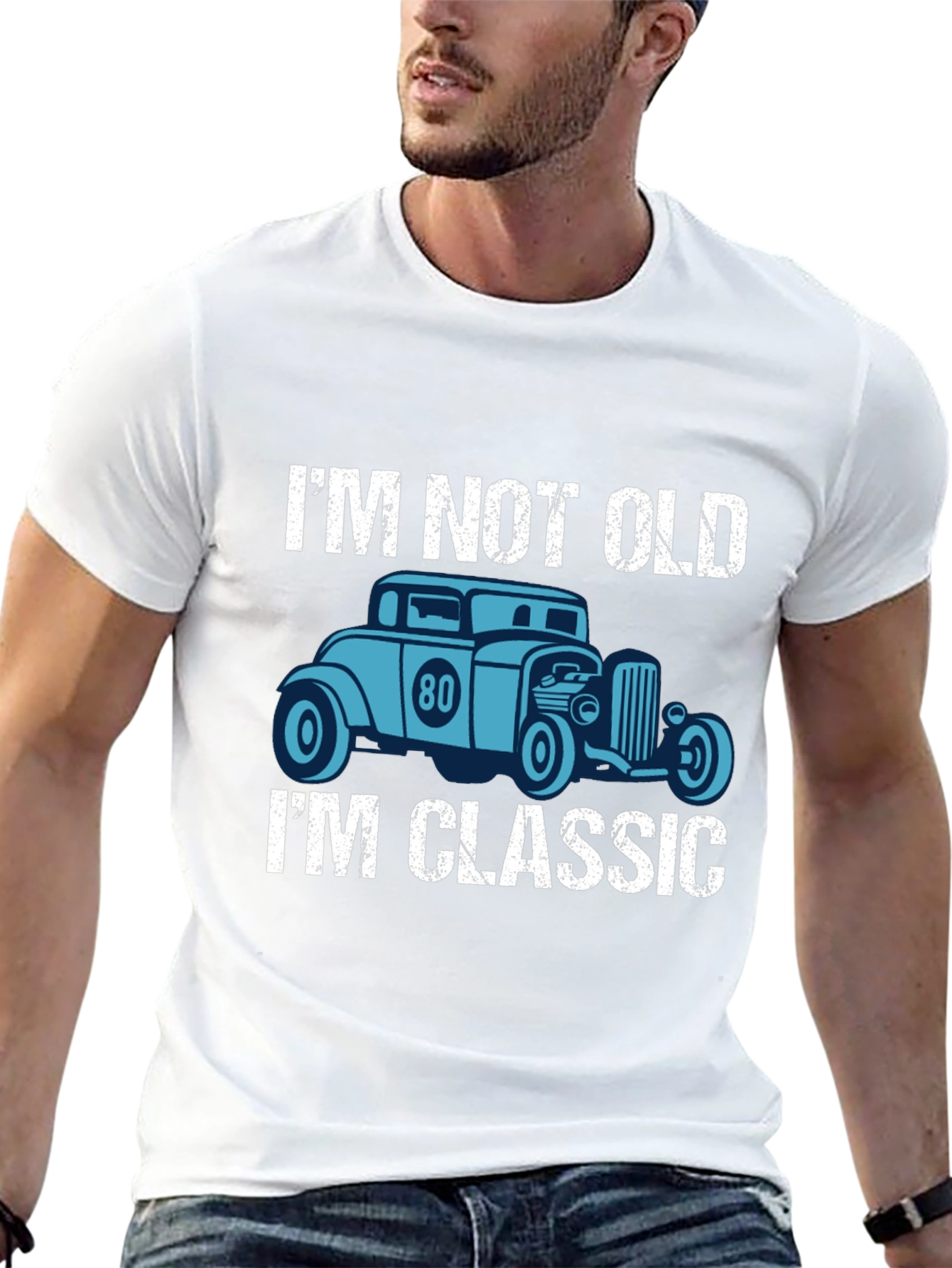 Im Not Old Im Classic Car Graphic T-Shirt