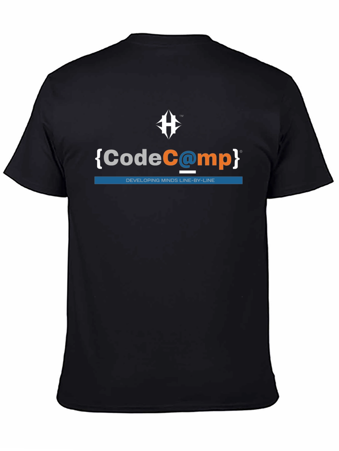 CodeComp Black Graphic Tee - Develop Minds