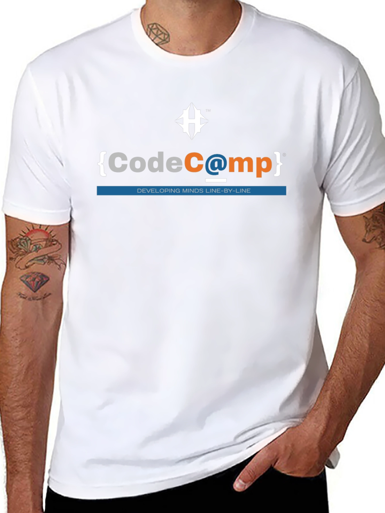 CodeComp Black Graphic Tee - Develop Minds