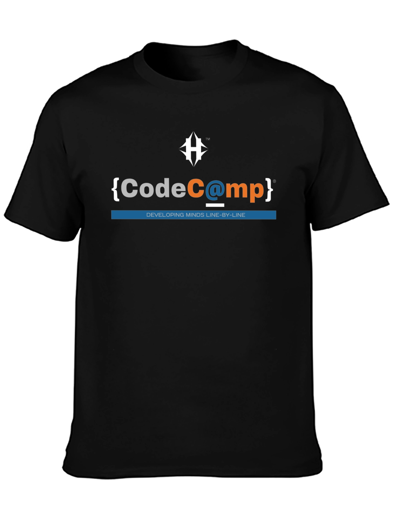 CodeComp Black Graphic Tee - Develop Minds