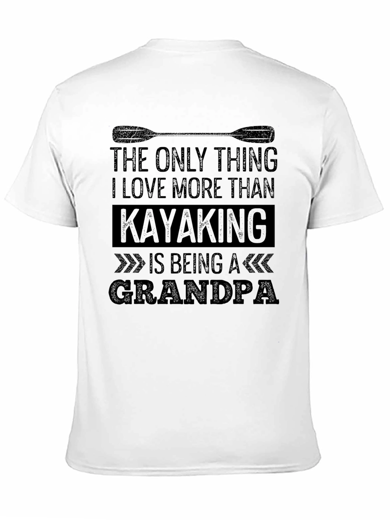 Kayaking Grandpa T-Shirt - Perfect Gift!
