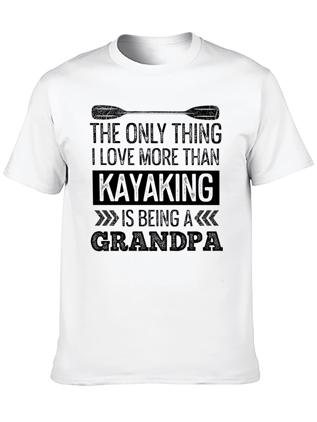 Kayaking Grandpa T-Shirt - Perfect Gift!