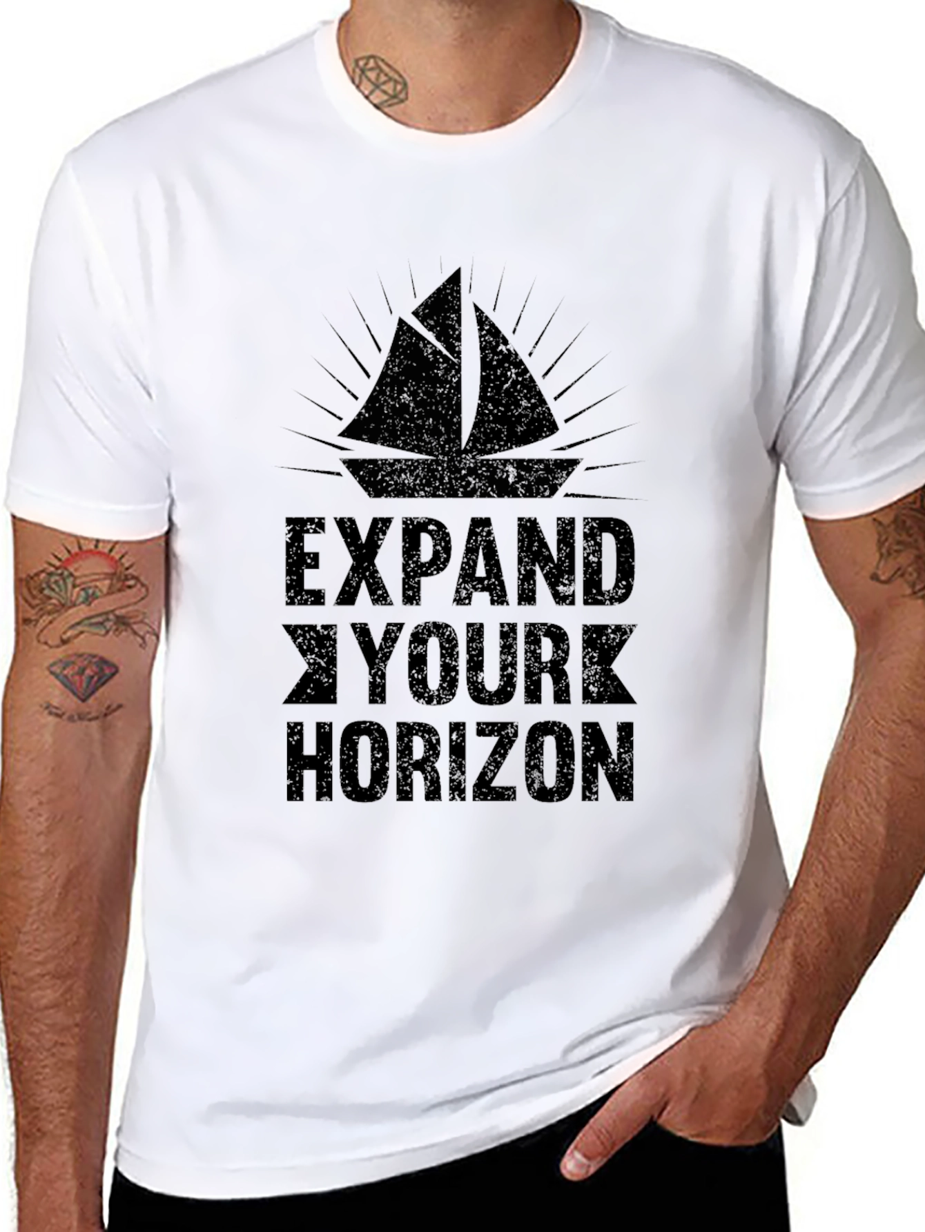 Expand Your Horizon Sailboat T-Shirt