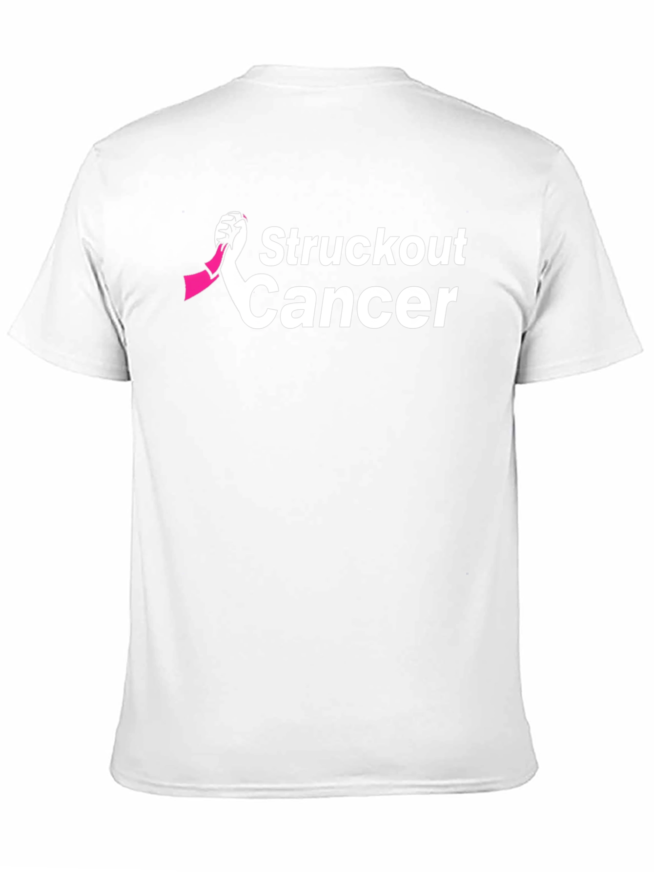 Struckout Cancer Awareness Ribbon T-Shirt