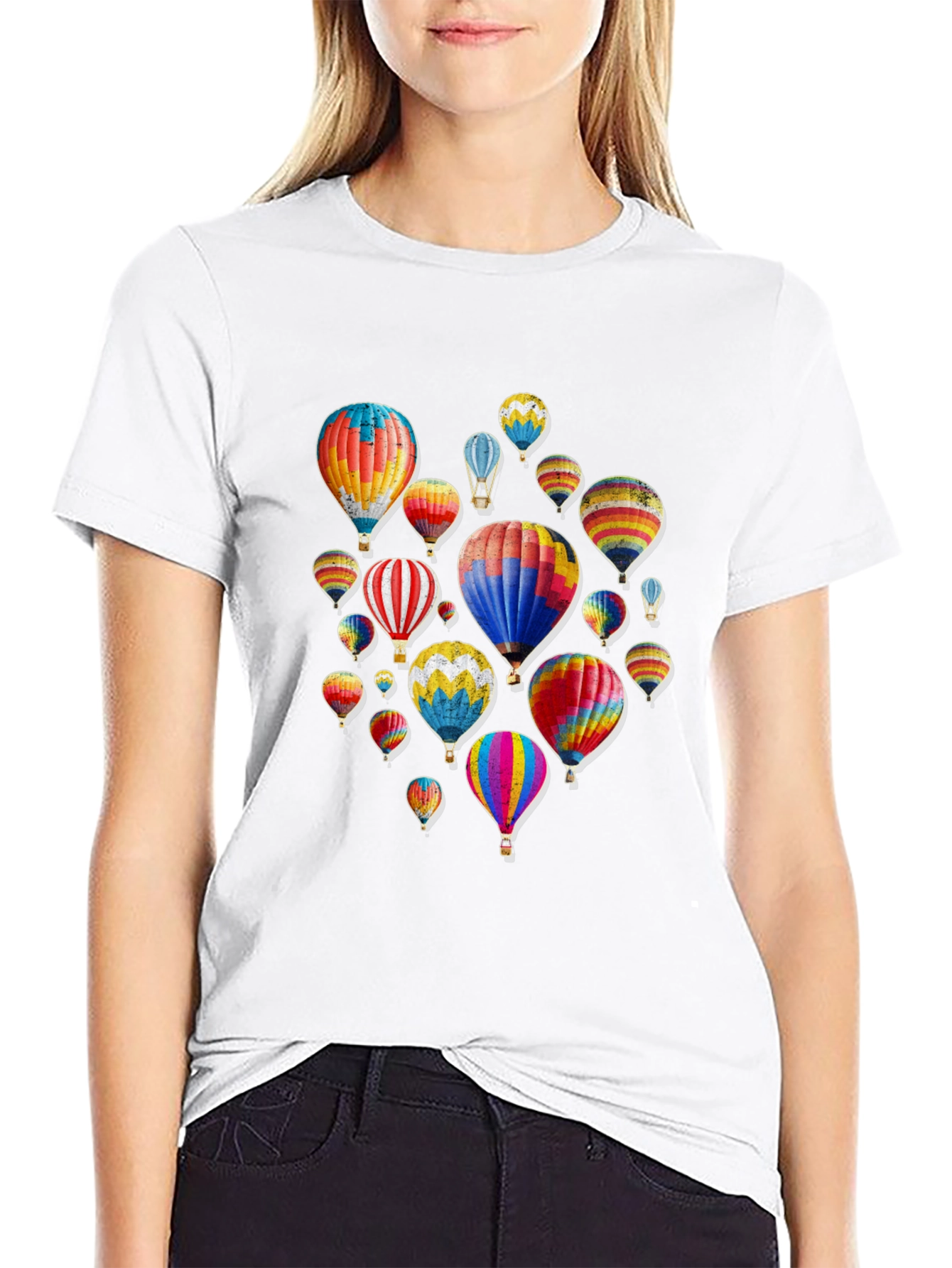 Hot Air Balloon Graphic Tee