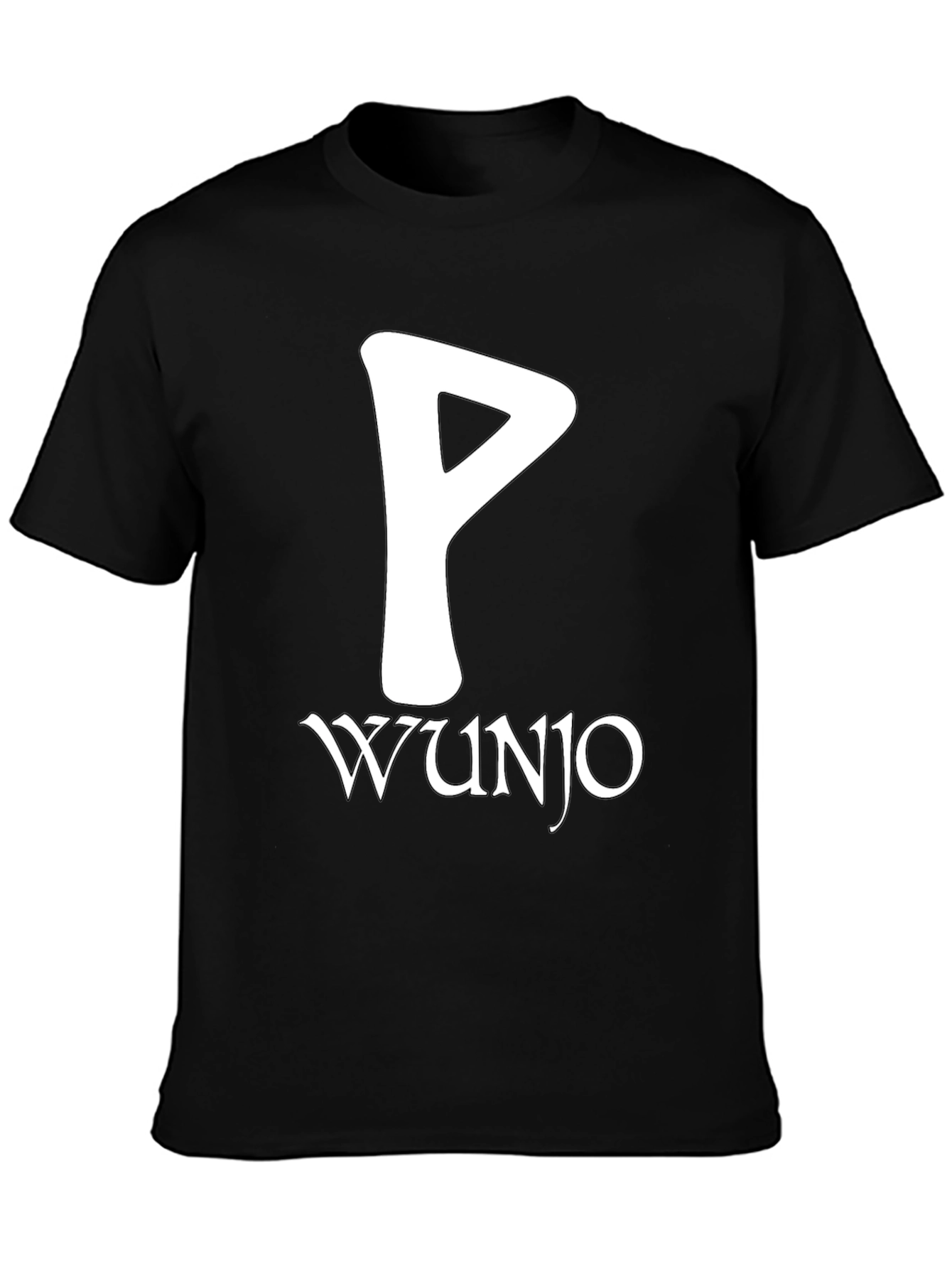 Wunjo Rune T-Shirt - Norse Pagan Symbol