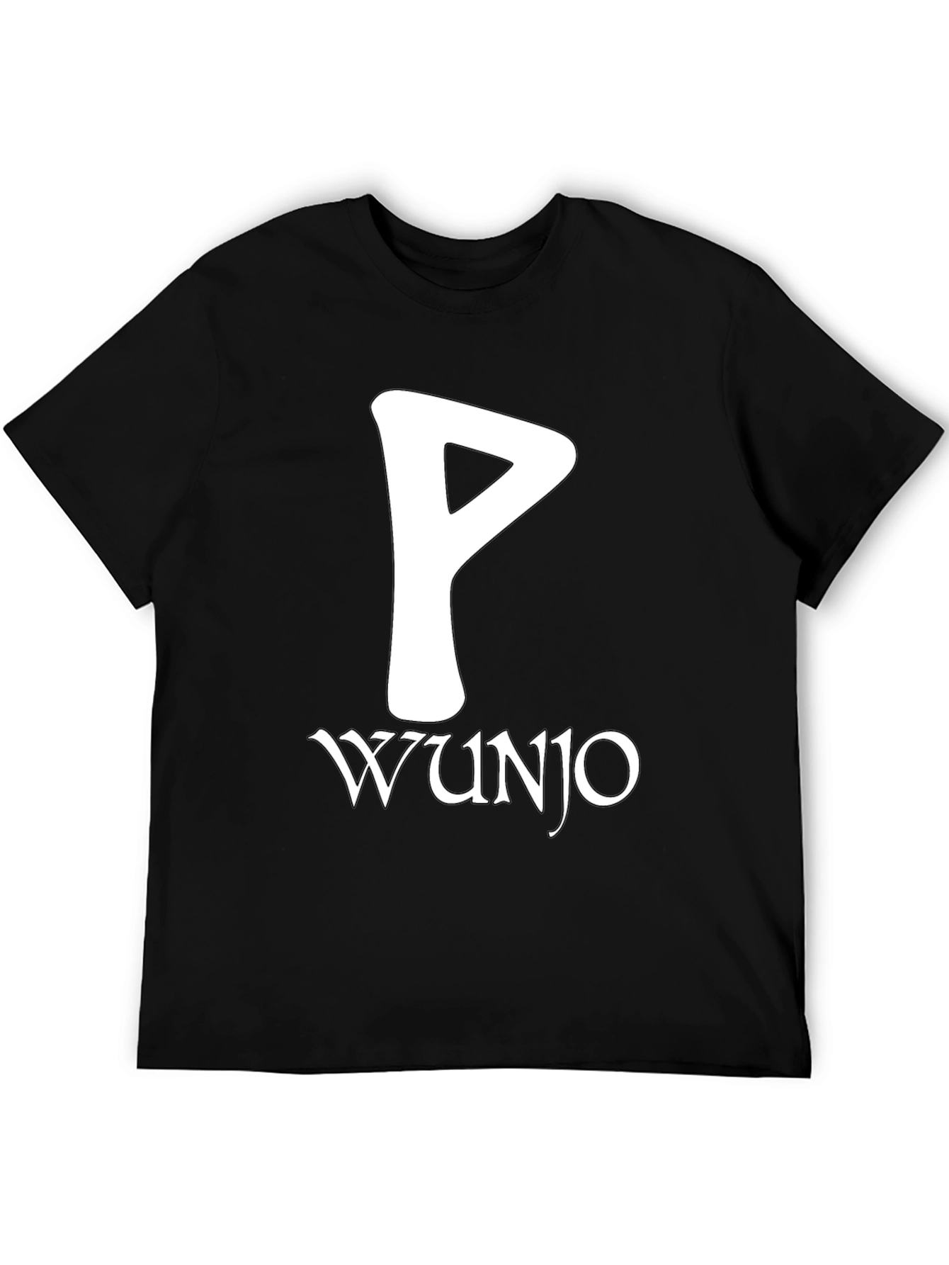 Wunjo Rune T-Shirt - Norse Pagan Symbol
