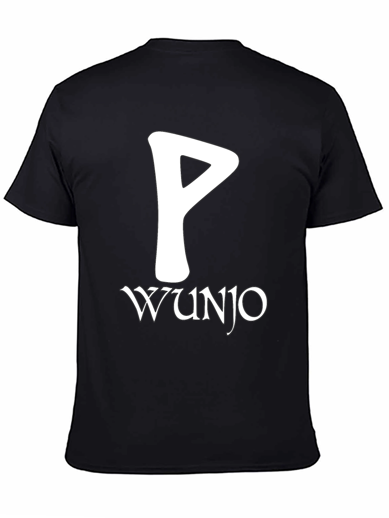 Wunjo Rune T-Shirt - Norse Pagan Symbol