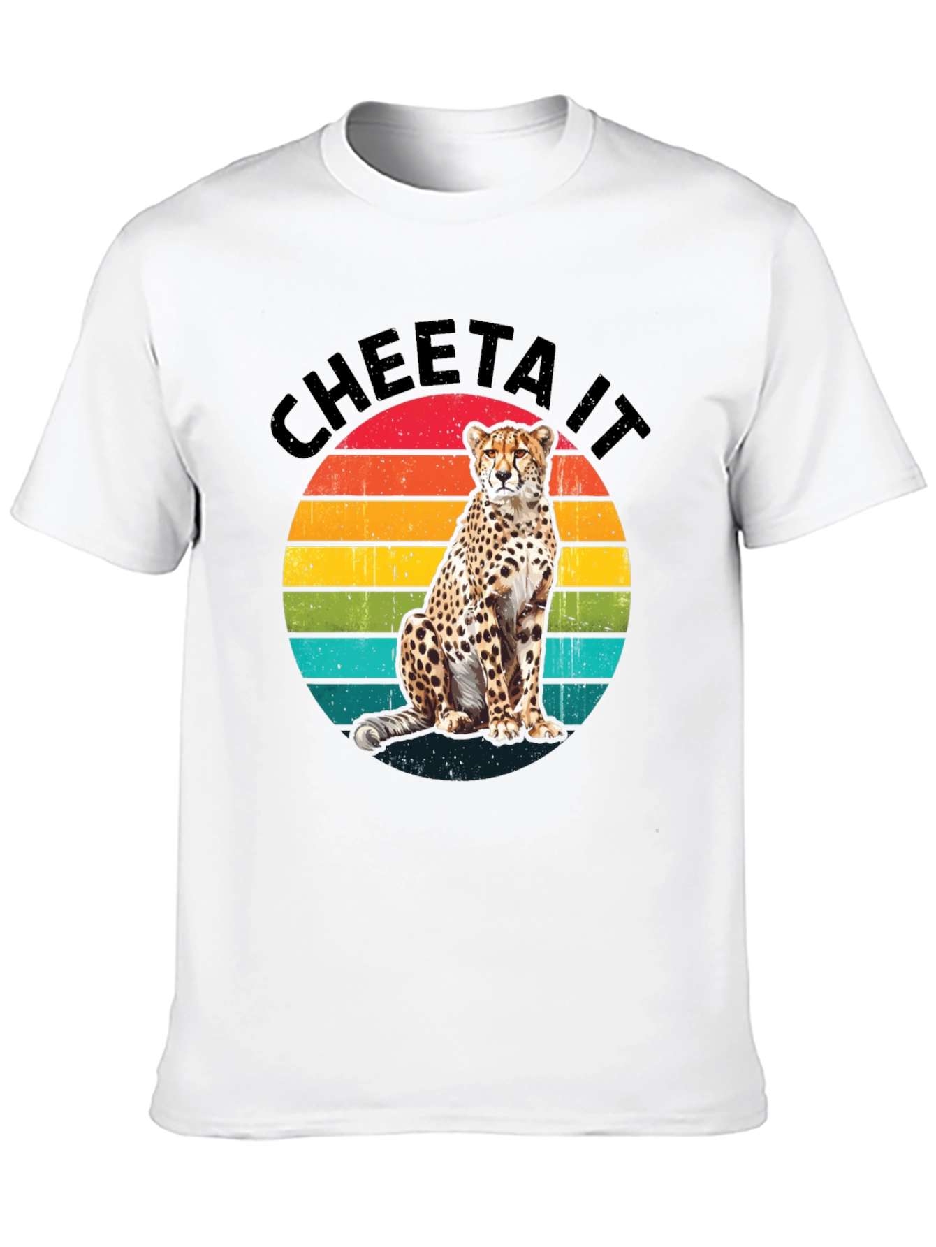 Cheeta It T-Shirt - Retro Animal Graphic Tee
