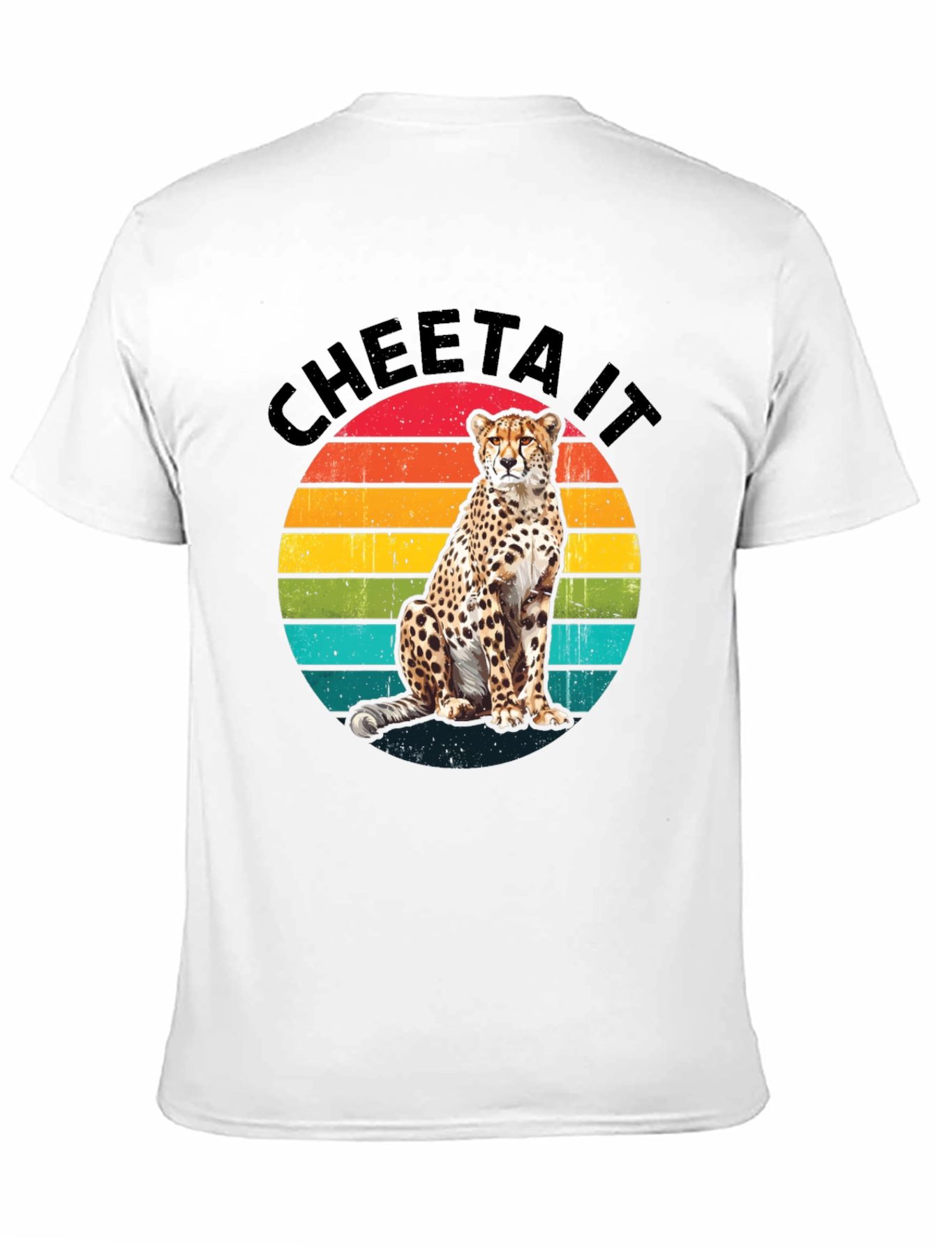 Cheeta It T-Shirt - Retro Animal Graphic Tee