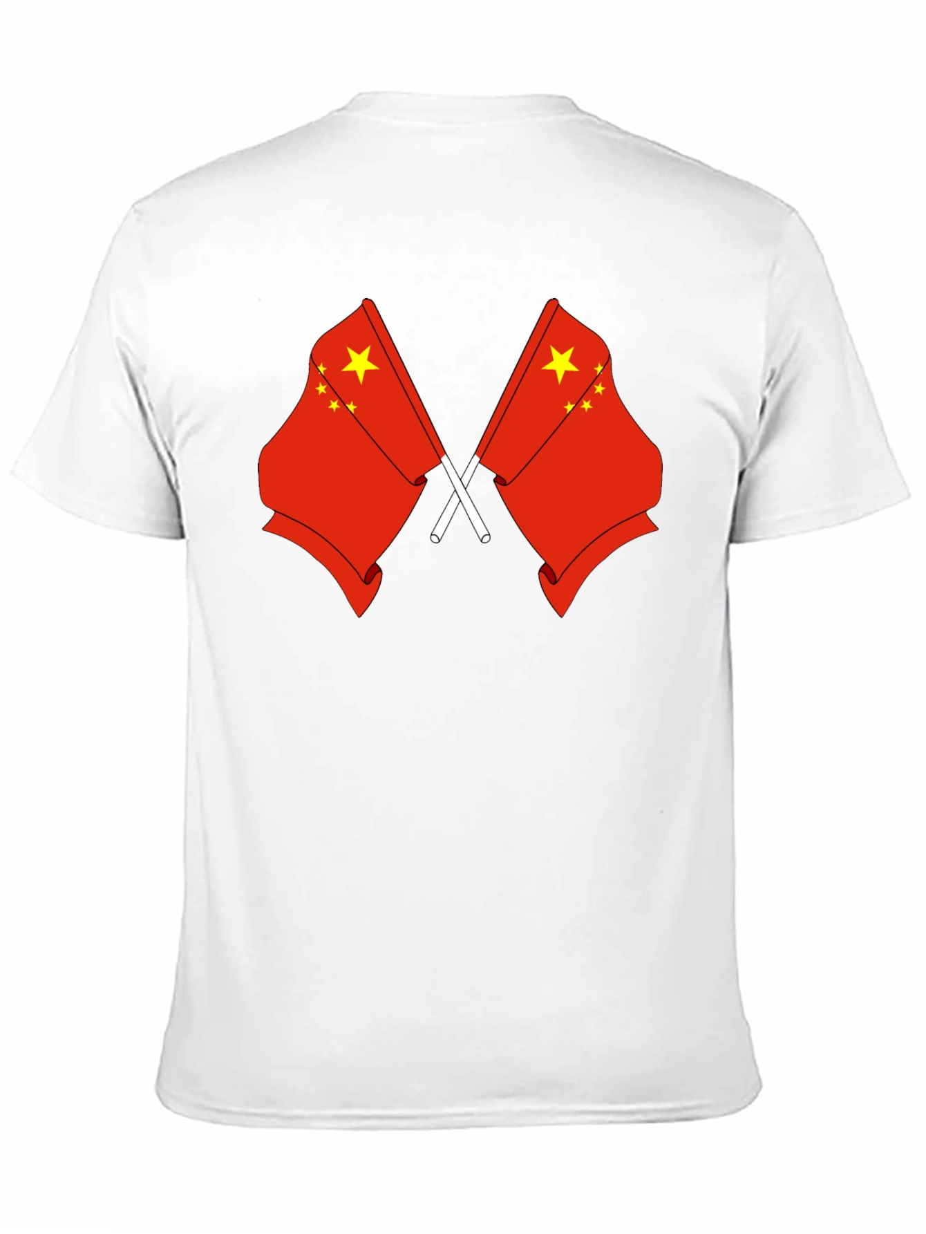 China Flag Graphic T-Shirt - Unisex Black Tee