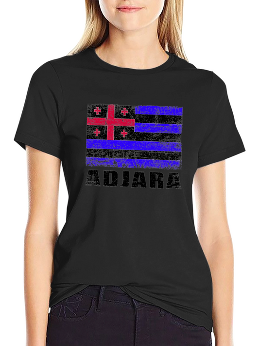 Adjara Flag T-Shirt - Distressed Pride Tee