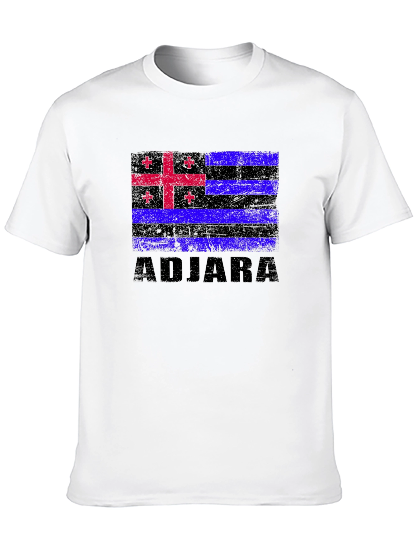 Adjara Flag T-Shirt - Distressed Pride Tee