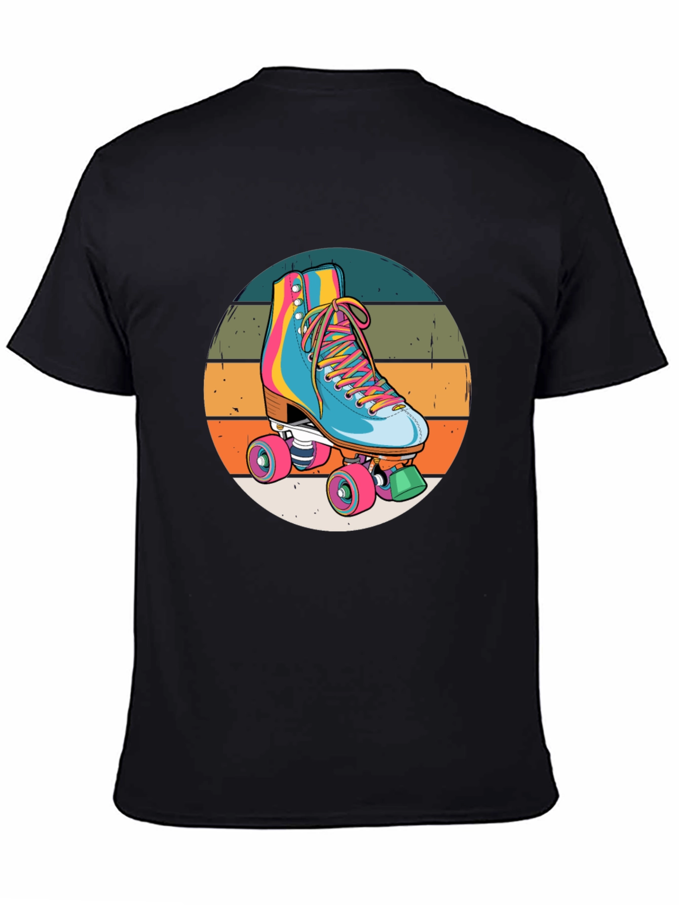 Retro Roller Skate Graphic Tee
