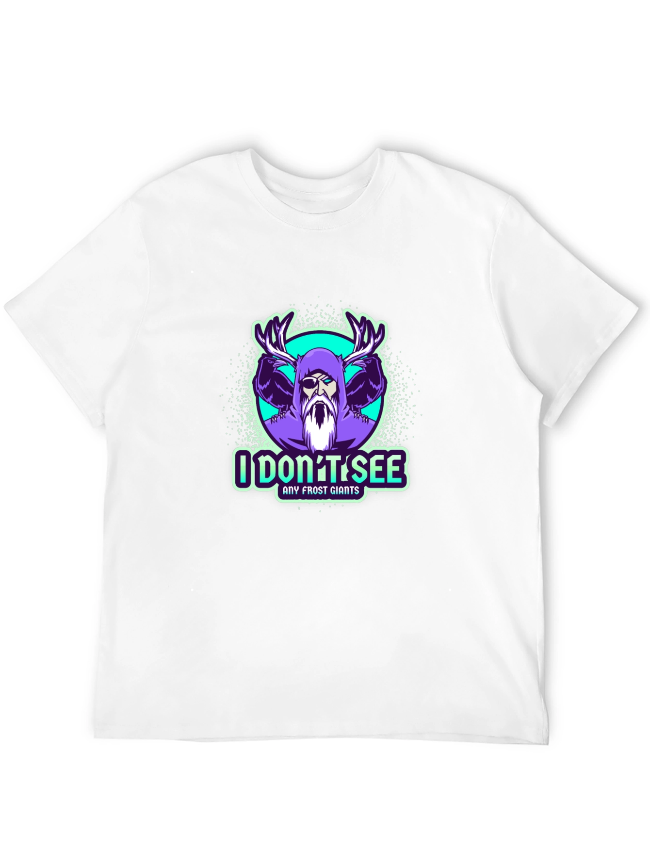 I Dont See Any Frost Giants Black T-Shirt