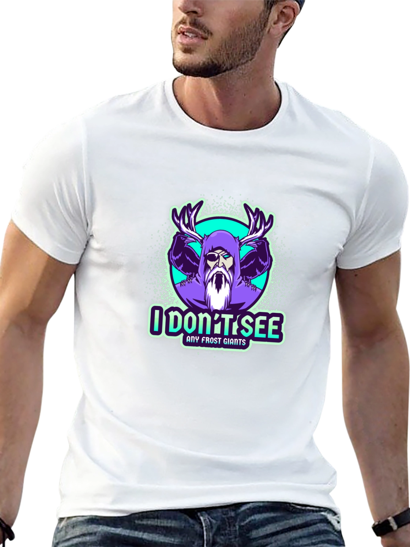 I Dont See Any Frost Giants Black T-Shirt