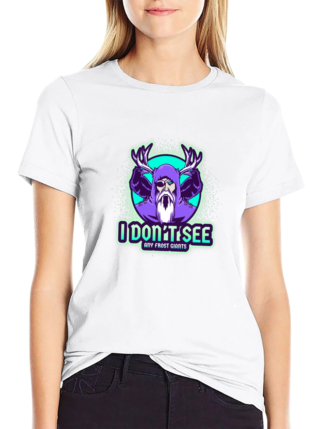 I Dont See Any Frost Giants Black T-Shirt