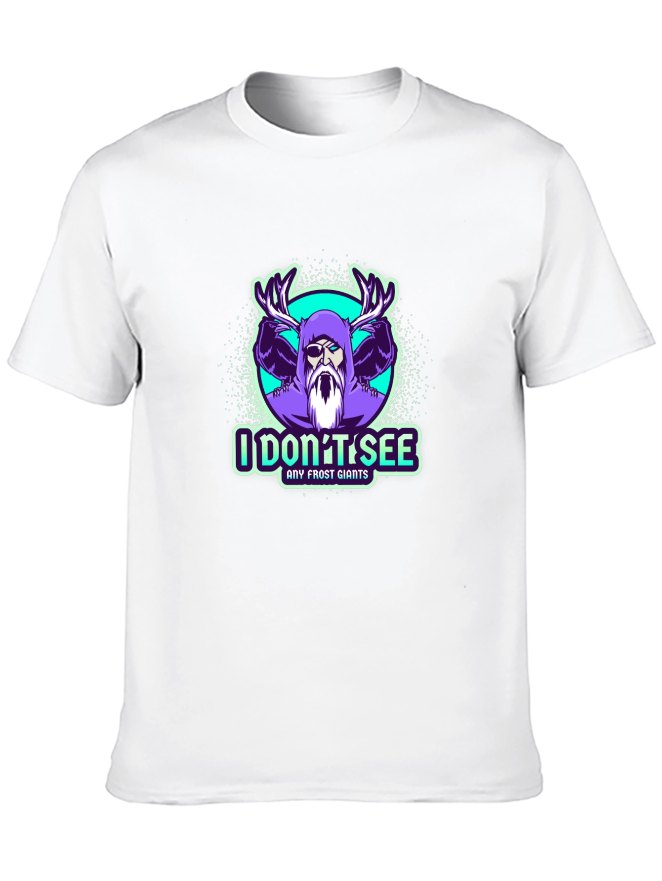 I Dont See Any Frost Giants Black T-Shirt