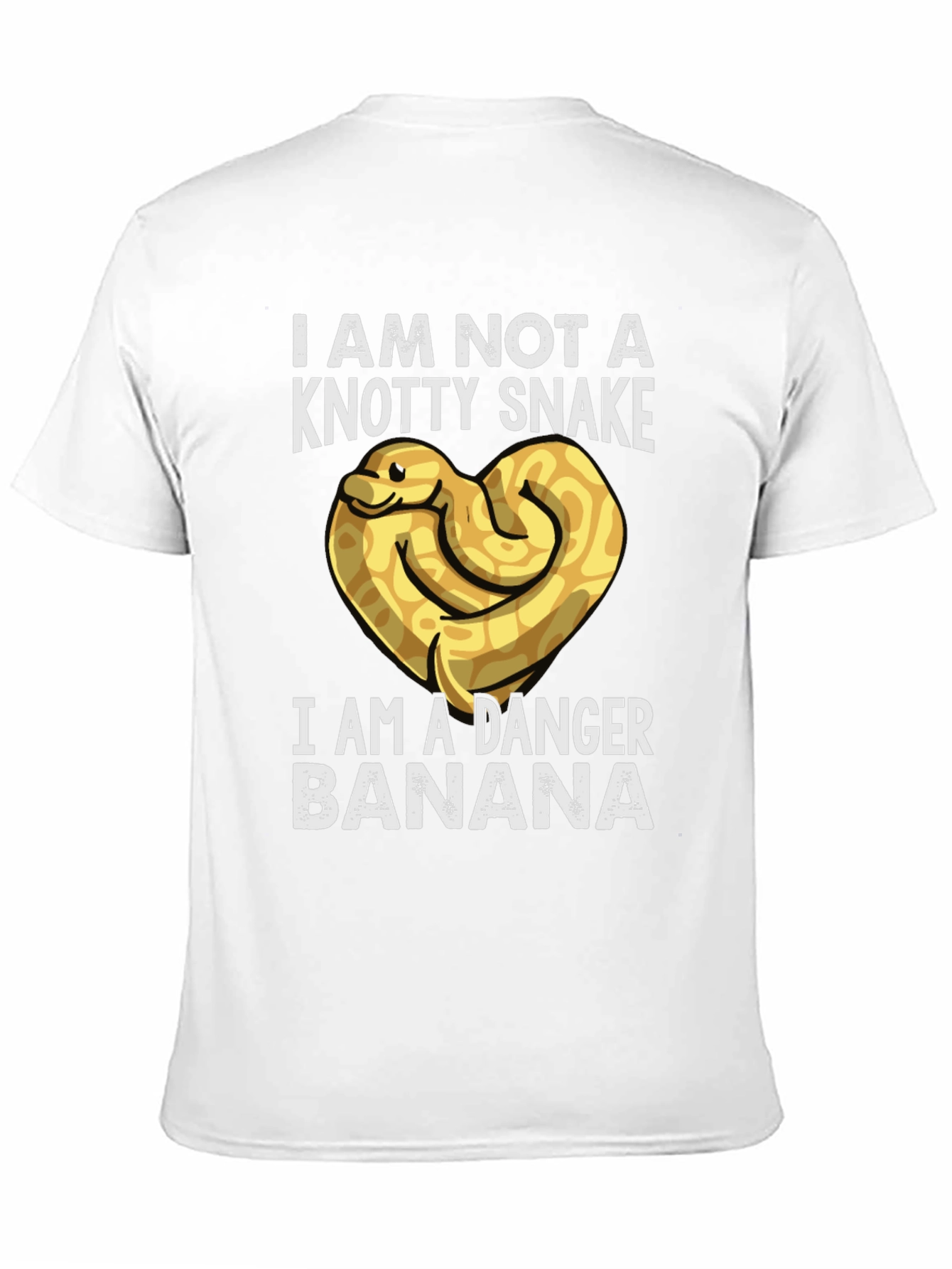 Danger Banana T-Shirt - Novelty Snake Tee