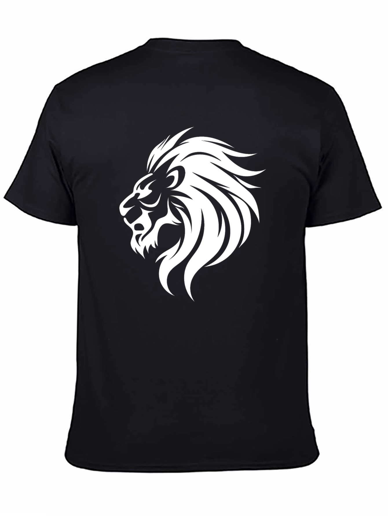 Black Lion Graphic T-Shirt - Bold Style