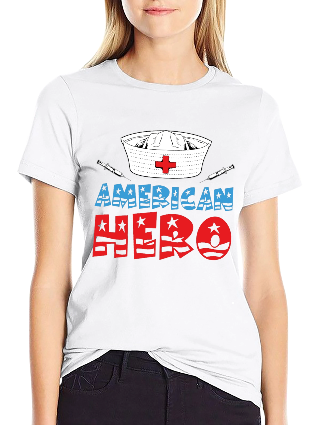 American Hero Nurse T-Shirt
