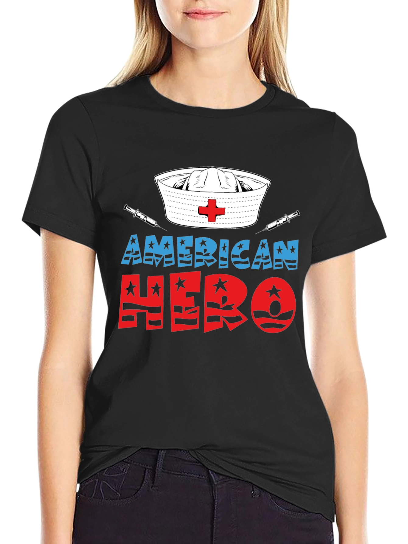 American Hero Nurse T-Shirt