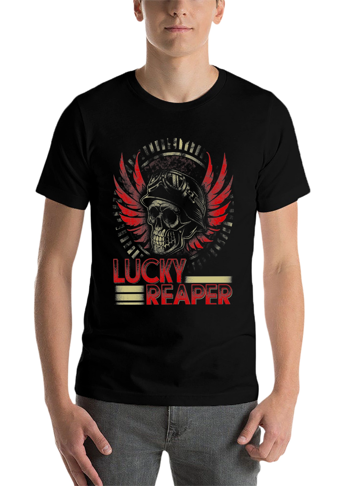 Lucky Reaper Graphic T-Shirt
