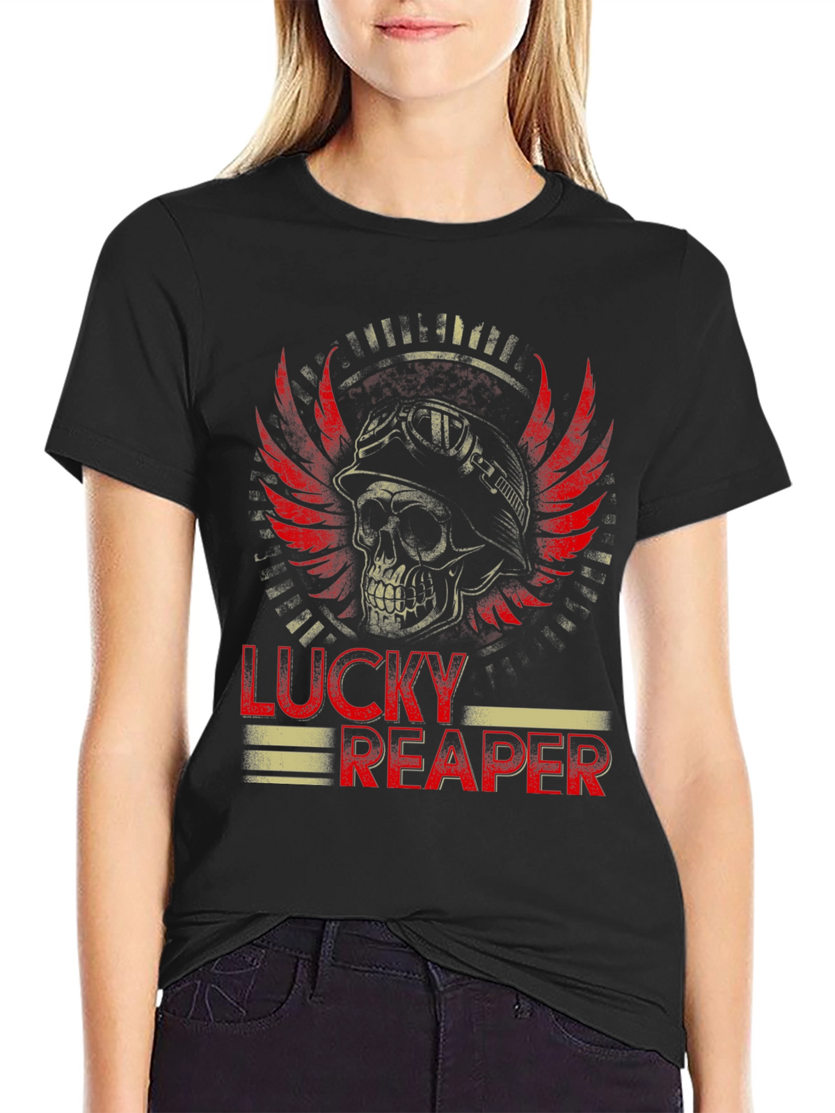 Lucky Reaper Graphic T-Shirt