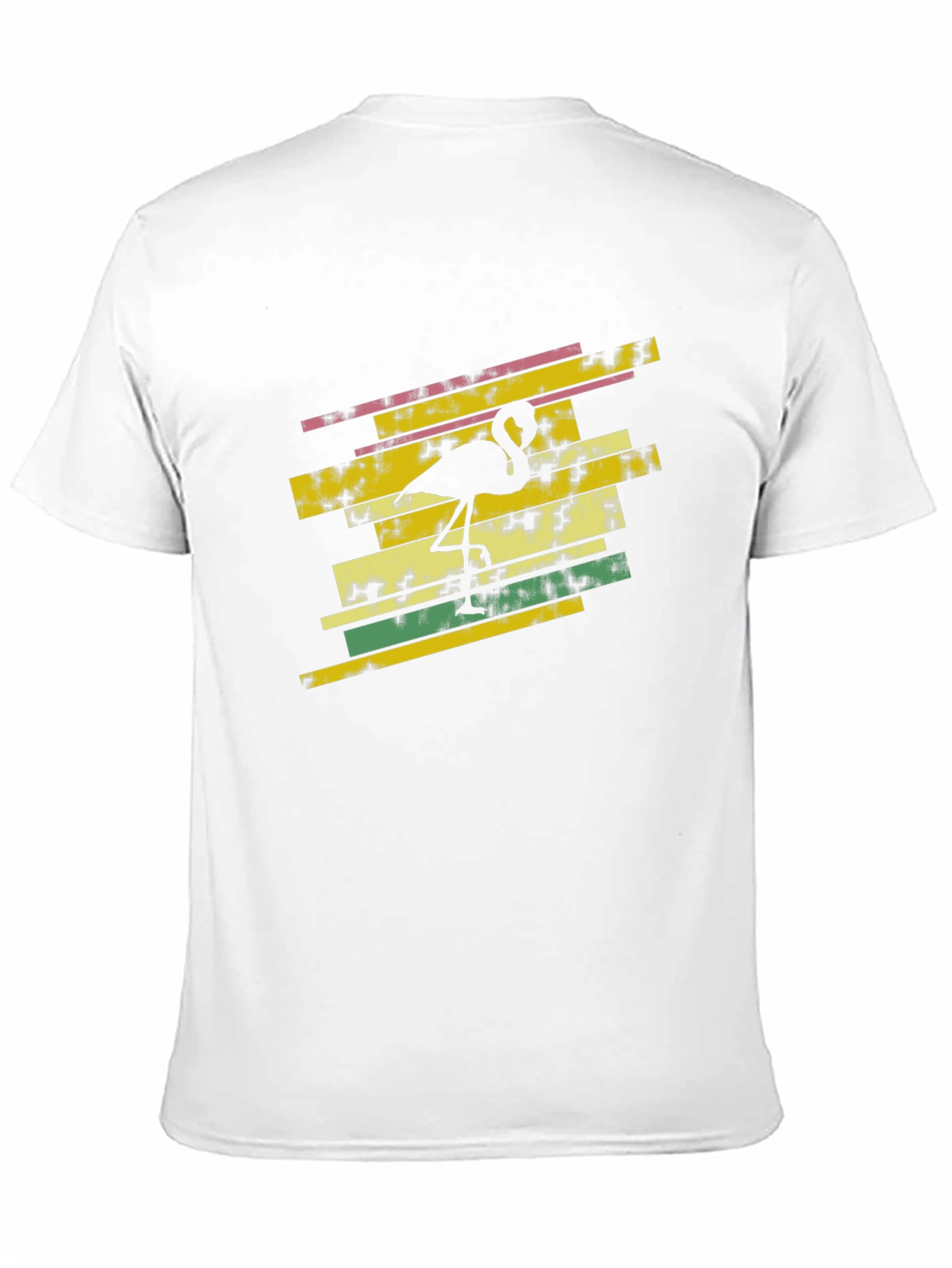 Flamingo Graphic Black T-Shirt