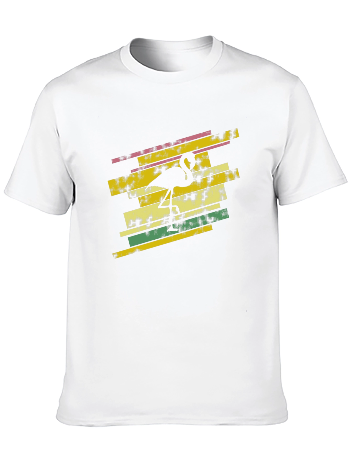Flamingo Graphic Black T-Shirt