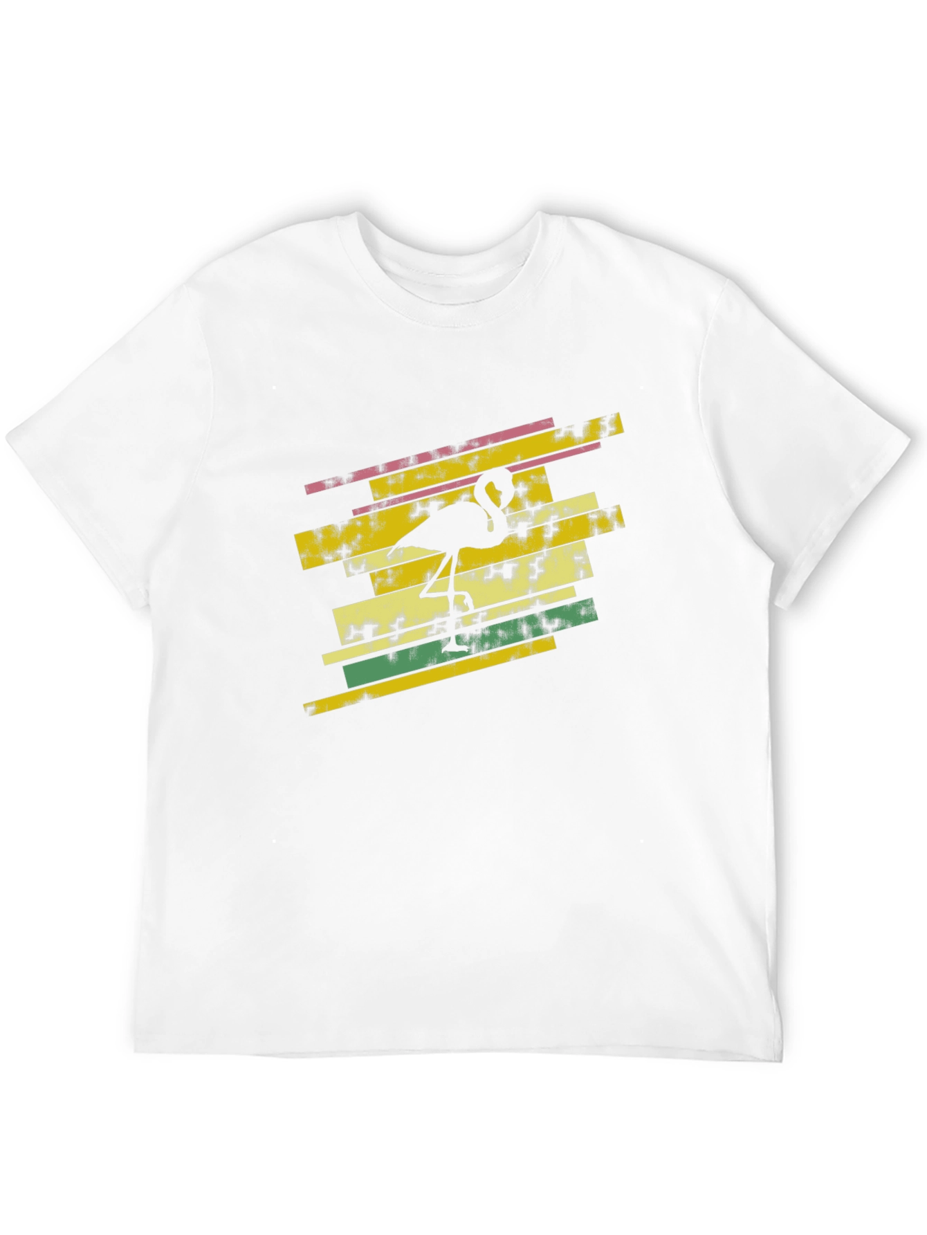 Flamingo Graphic Black T-Shirt